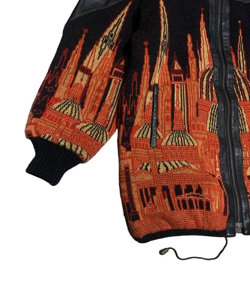 If Six Was Nine Vintage Japanese Wool Knit Jacket Hoodie By Yue Cheong Size US M / EU 48-50 / 2 - 2 Thumbnail