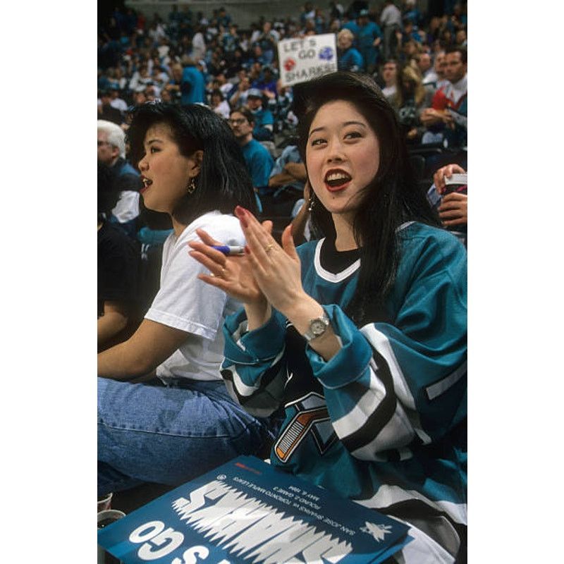 NHL × Starter San Jose Sharks 90s CCM Graphic AOP jersey teal NHL vintage Size US S / EU 44-46 / 1 - 12 Thumbnail