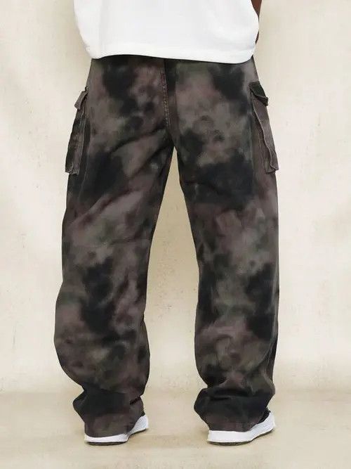 Designer × Japanese Brand × Vintage washed faded cleanfit yuppie bootcut grunge cargo pants Size US 32 / EU 48 - 4 Thumbnail