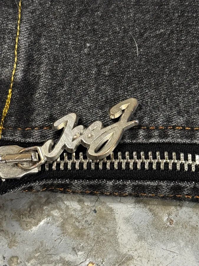 Iceberg 2000s Iceberg Full Zip Grey Denim Jeans Size US 31 - 5 Thumbnail