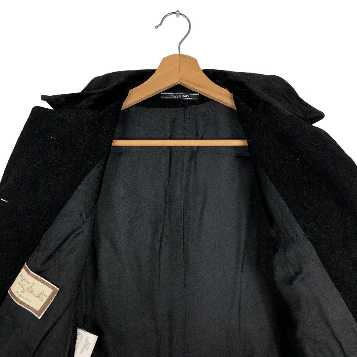 Japanese Brand 🔥Luxury Pick Long Wool Jacket Tagliente Made in Italy Size US M / EU 48-50 / 2 - 11 Thumbnail