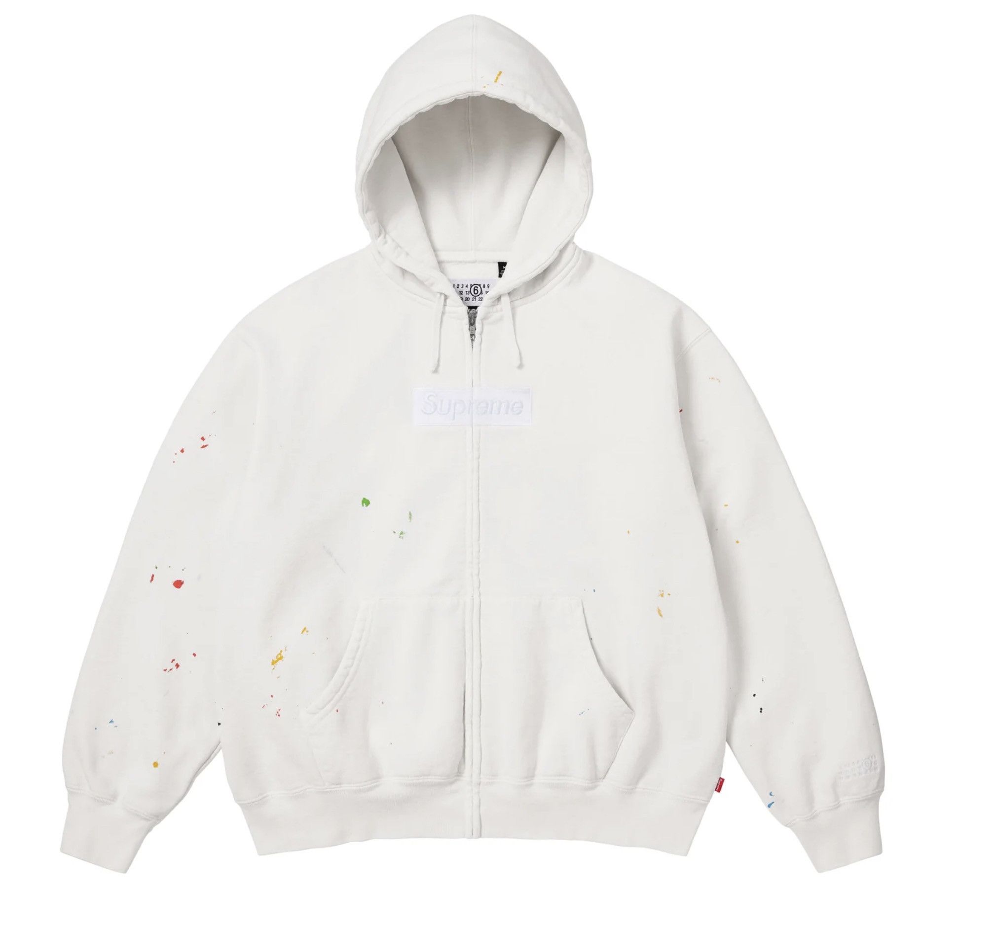 Maison Margiela × Supreme Supreme x Maison Margiela Box Logo ZIP Up Size US L / EU 52-54 / 3 - 3 Thumbnail