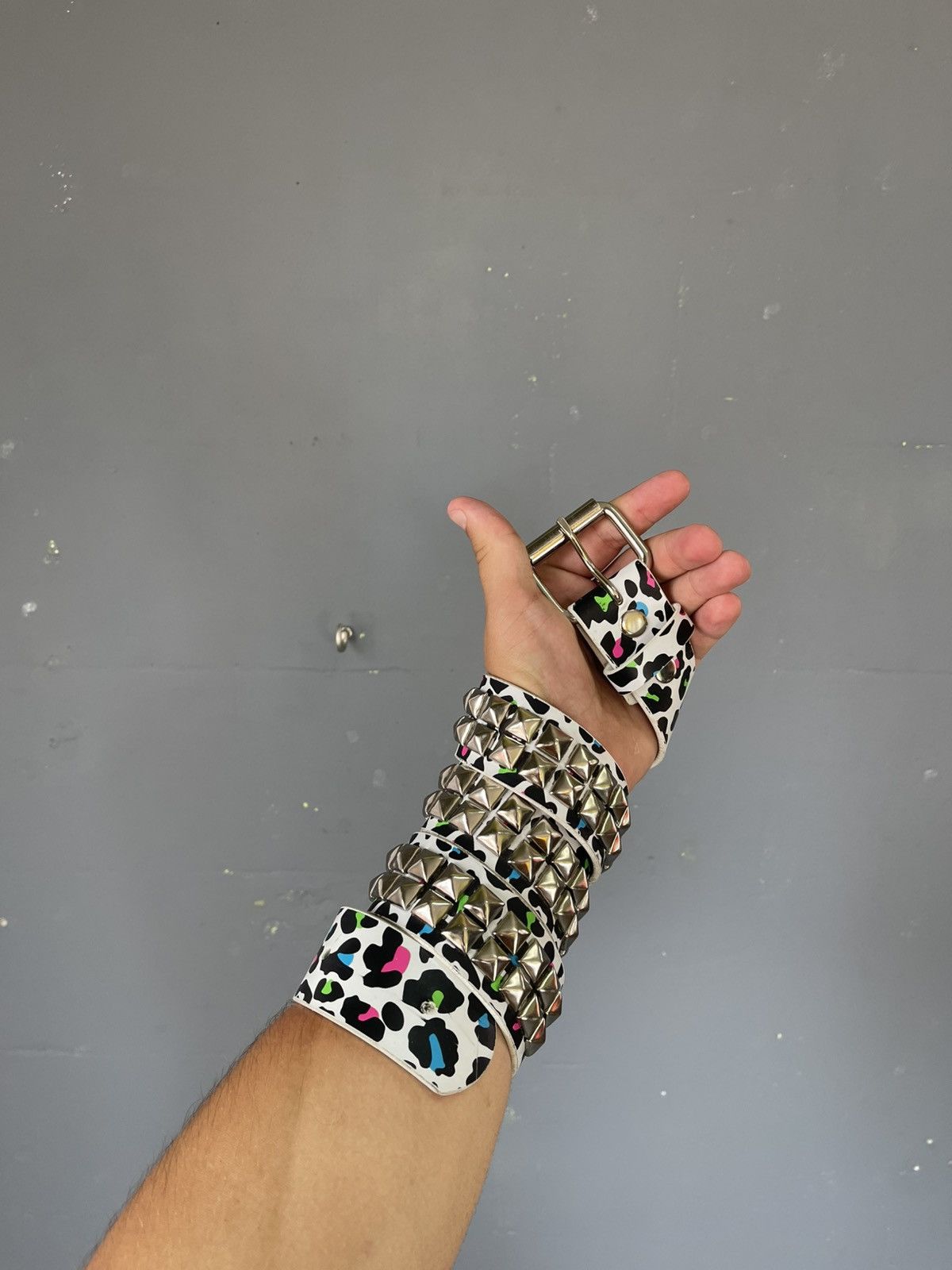 Japanese Brand Vintage Y2K Rhinestones Belt Avantgarde Japanese Archival Size ONE SIZE - 2 Thumbnail