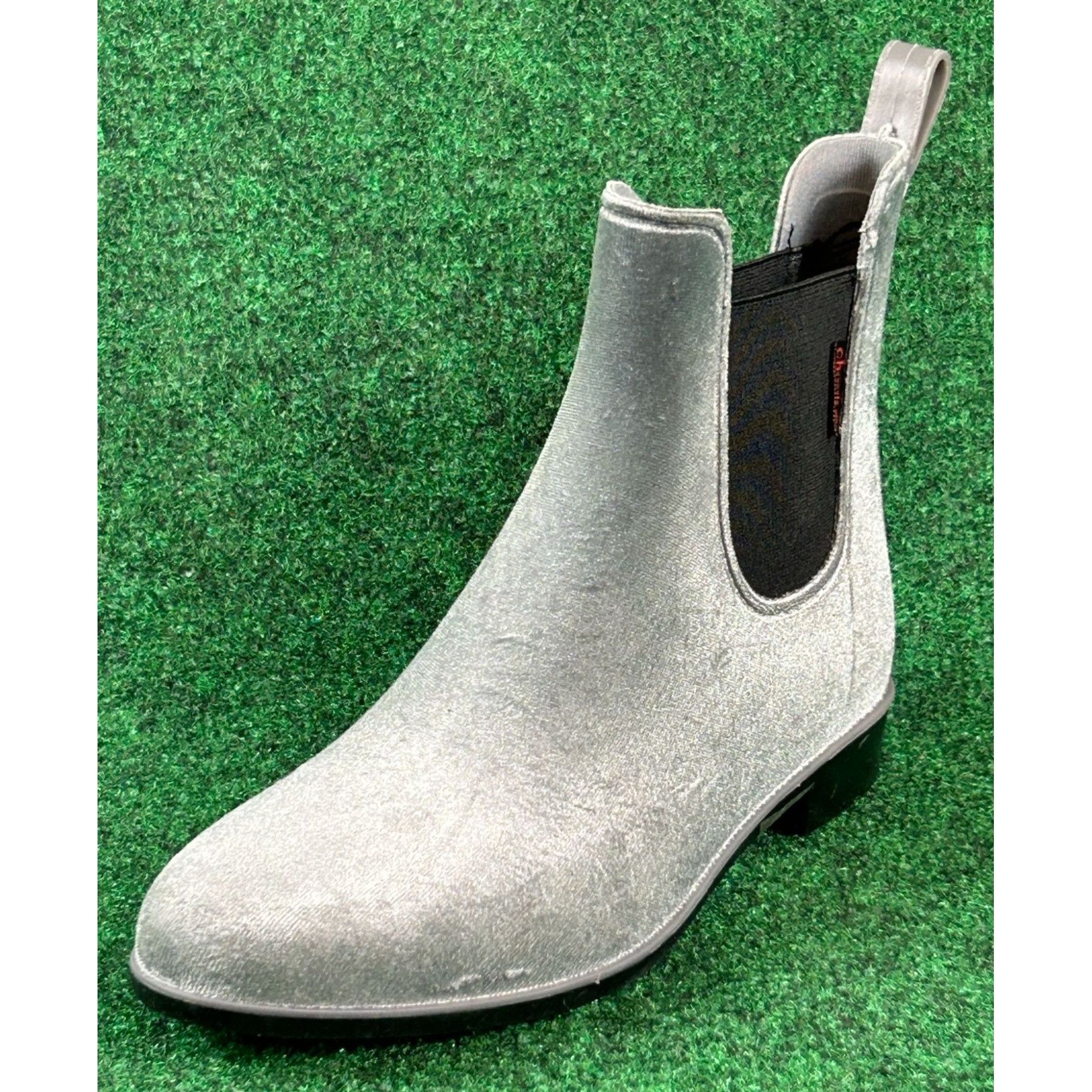 chooka vivien velvet chelsea boot