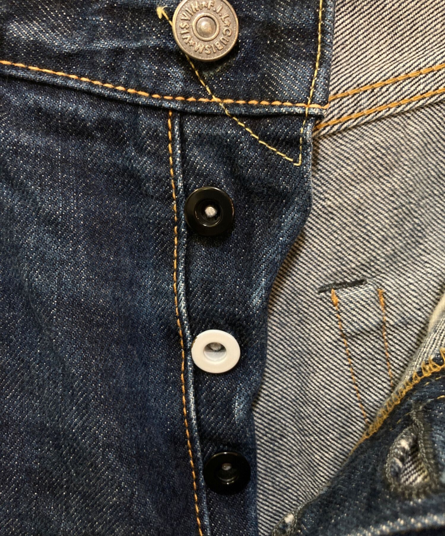 Visvim VISVIM SOCIAL SCULPTURE DENIM PANTS Indigo 32 Size US 31 - 5 Thumbnail