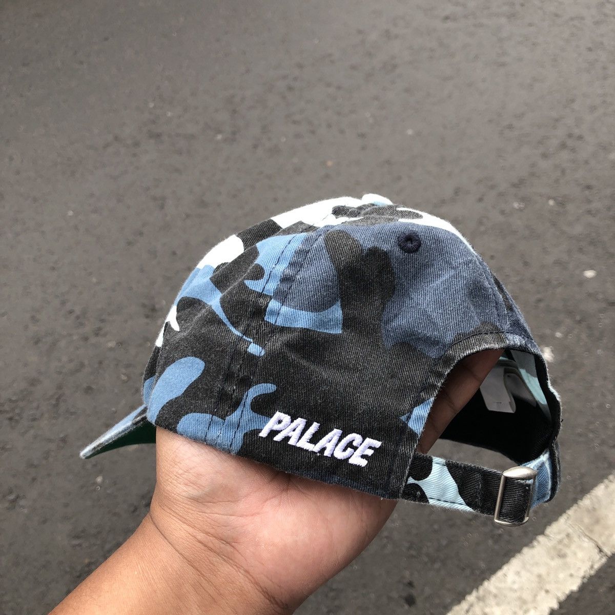 Palace PALACE 6-panel washed navy camo Size ONE SIZE - 3 Thumbnail