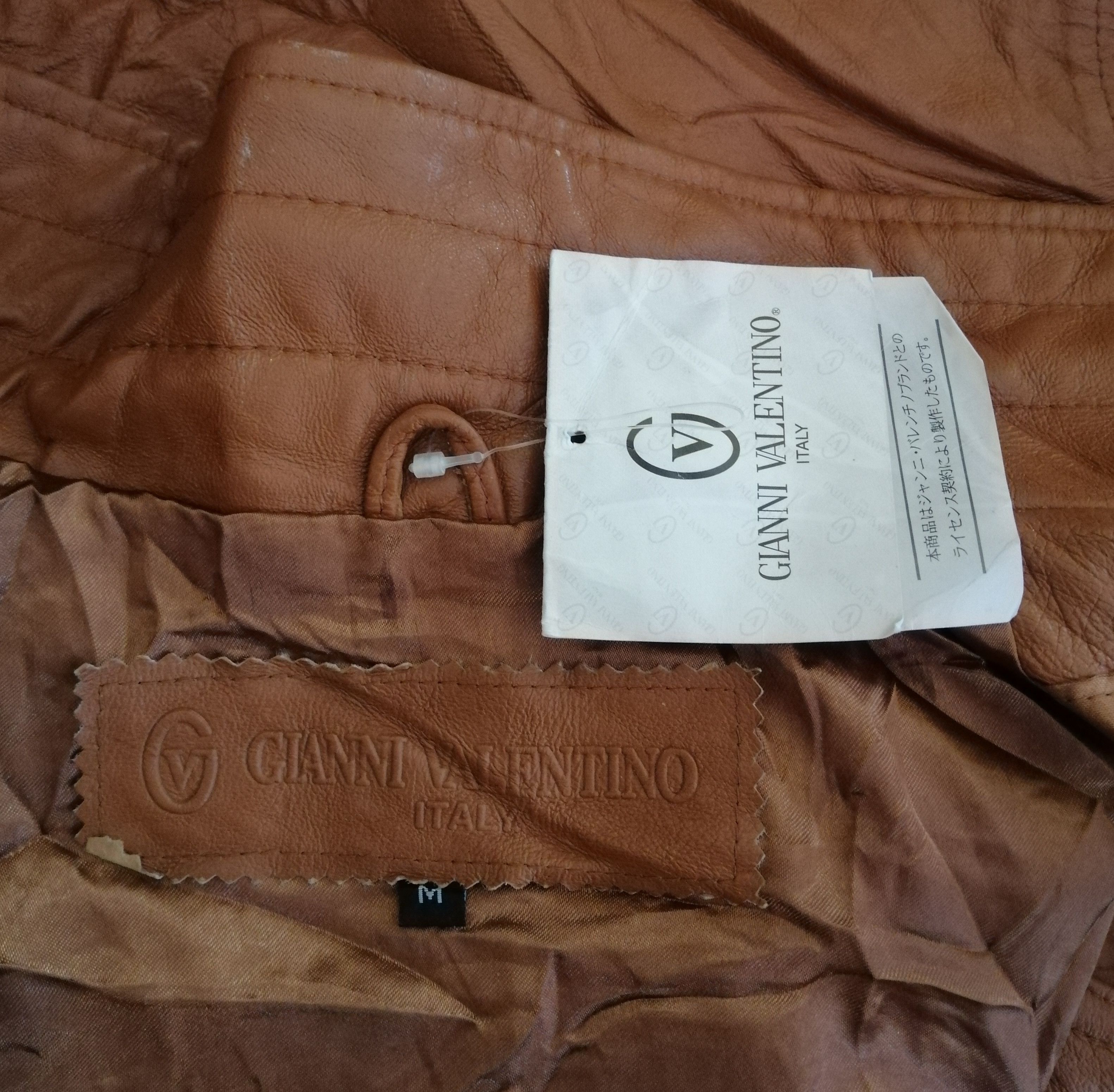 Gianni Valentino Gianni Valentino Italy Leather Vest Jacket Size US M / EU 48-50 / 2 - 10 Thumbnail