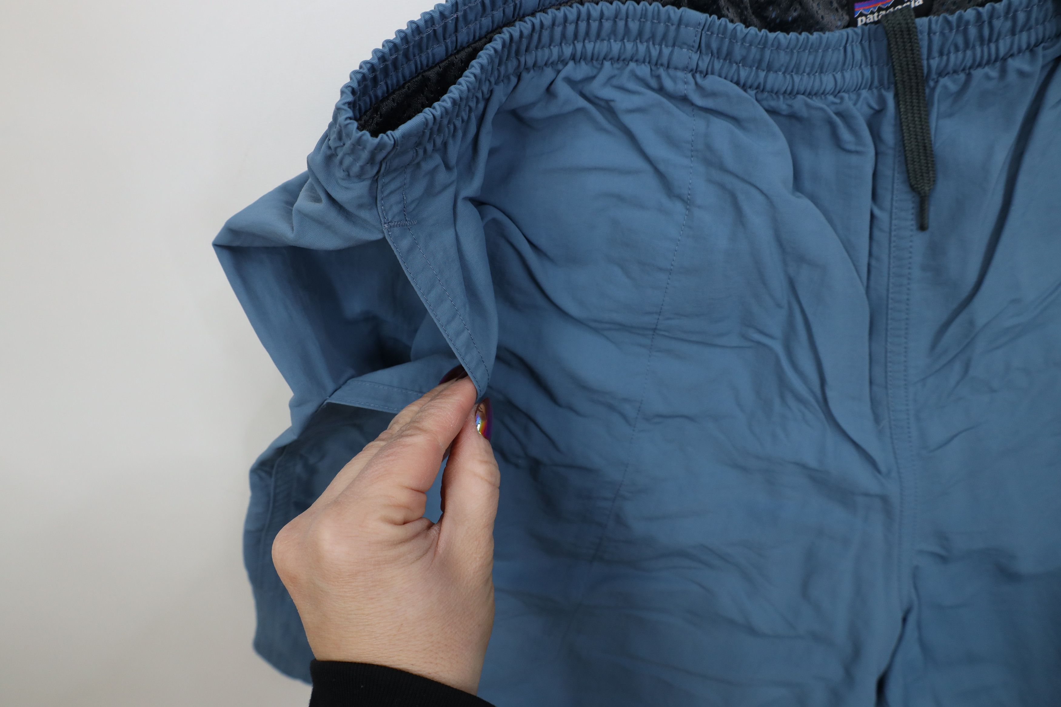 Patagonia Patagonia Spell Out Lined Above Knee Baggies Shorts Blue Size US 38 / EU 54 - 6 Thumbnail