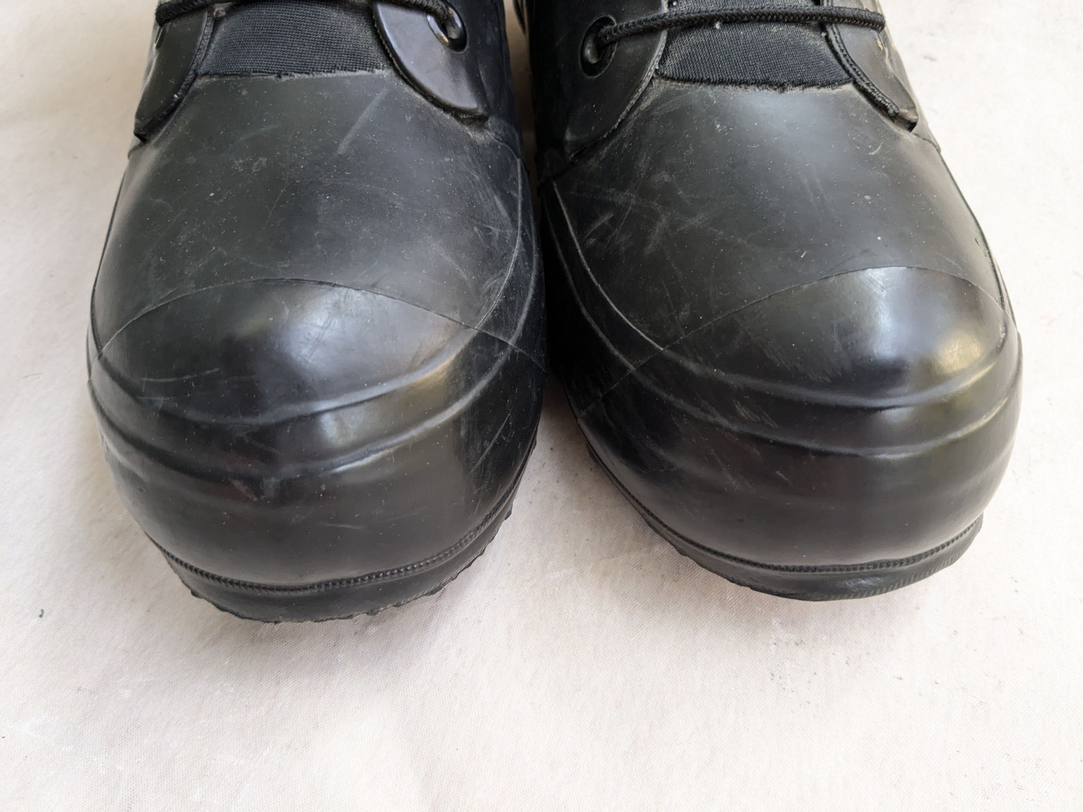 Bata Vintage Bunny Boots Black Rubber 8 Raf Snow Size US 8 / EU 41 - 4 Thumbnail