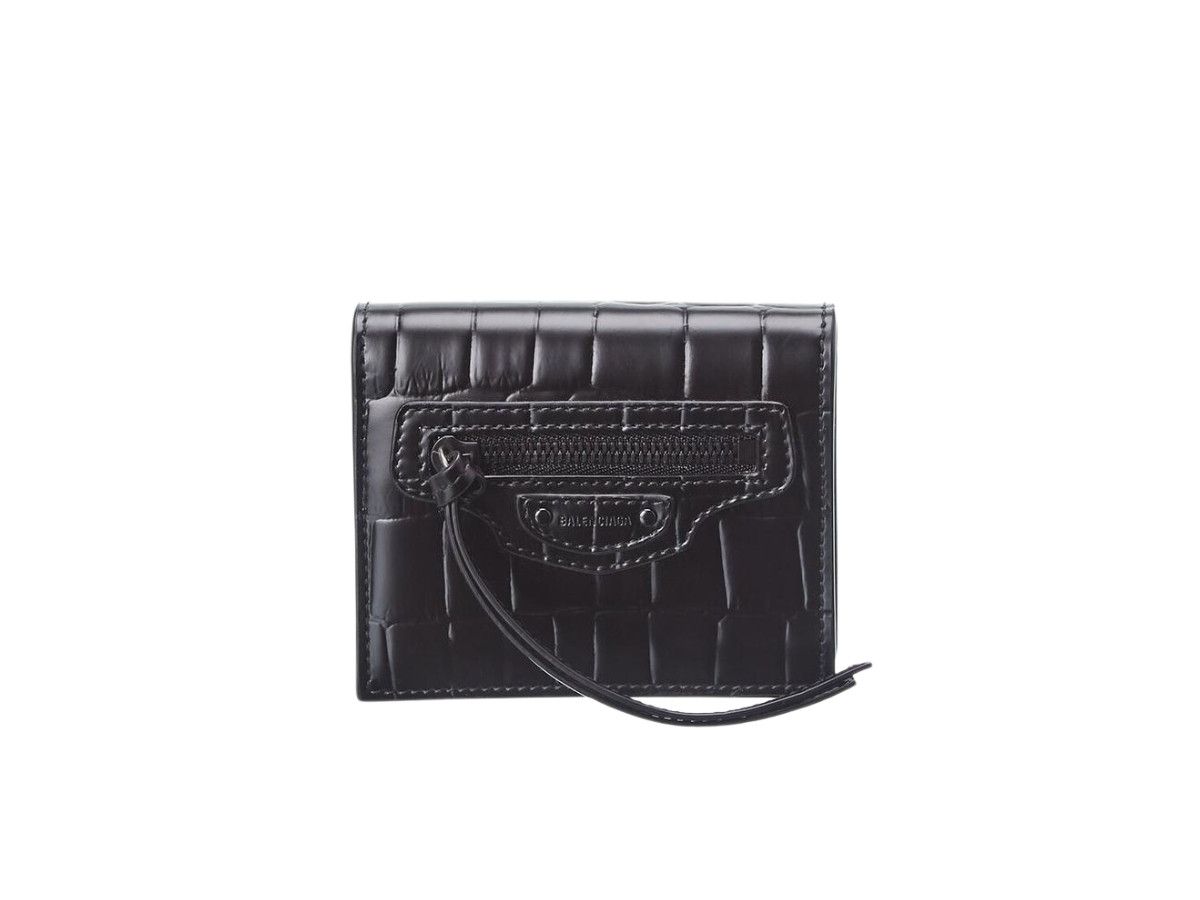 Balenciaga o1s1rm1124 Size: OS / Neo Classic Flap Coin Card Holder Size ONE SIZE - 1 Thumbnail