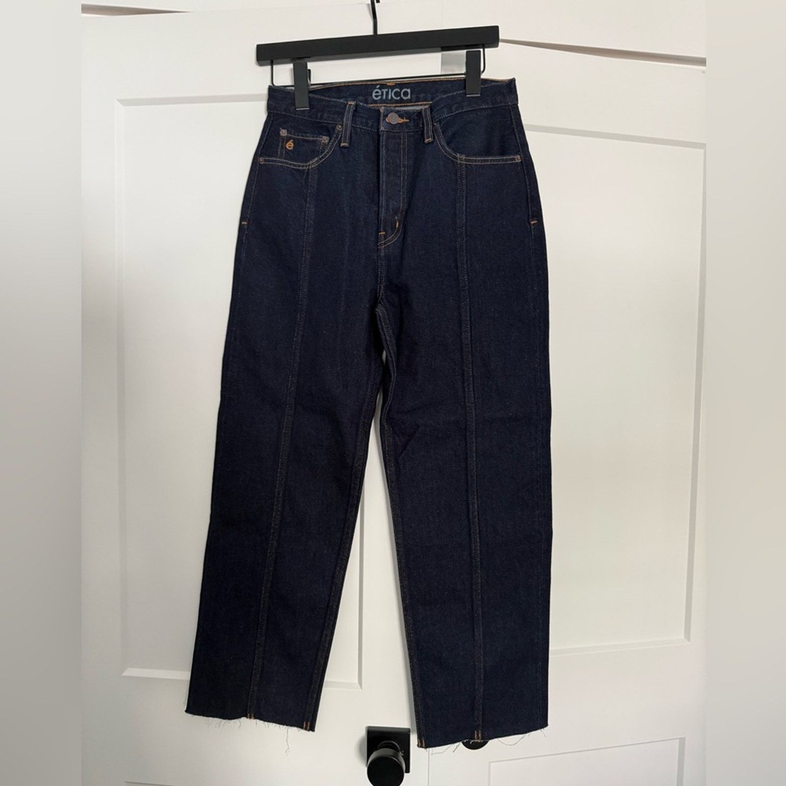 ETICA New etica Tyler Seamed Crop Denim - 26 - $178 Size 26" / US 2 / IT 38 - 11 Thumbnail