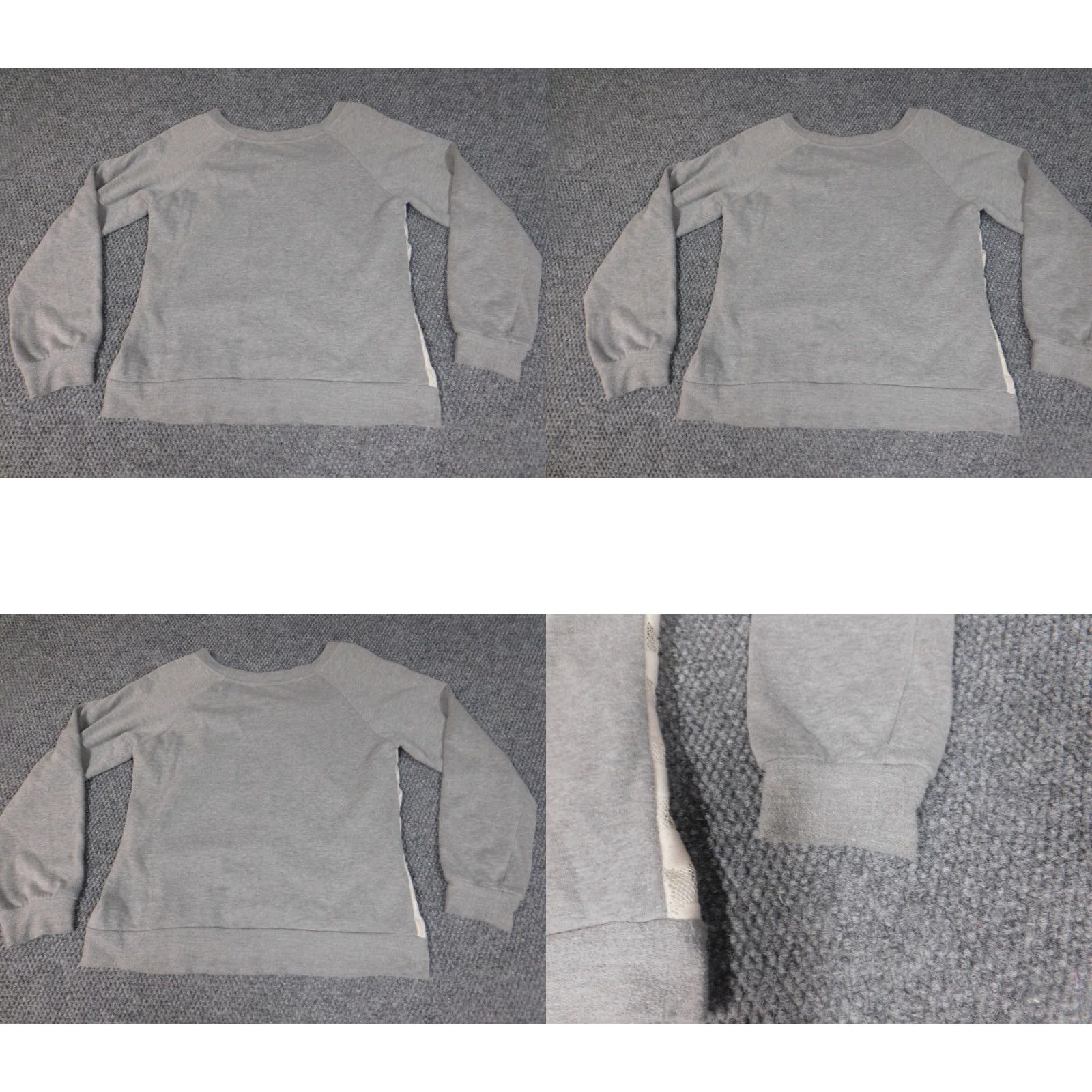 Vintage Bongo Blouse Shirt Womens Large Gray Pullover Cap Sleeve Crew Neck Regular Size L / US 10 / IT 46 - 8 Thumbnail