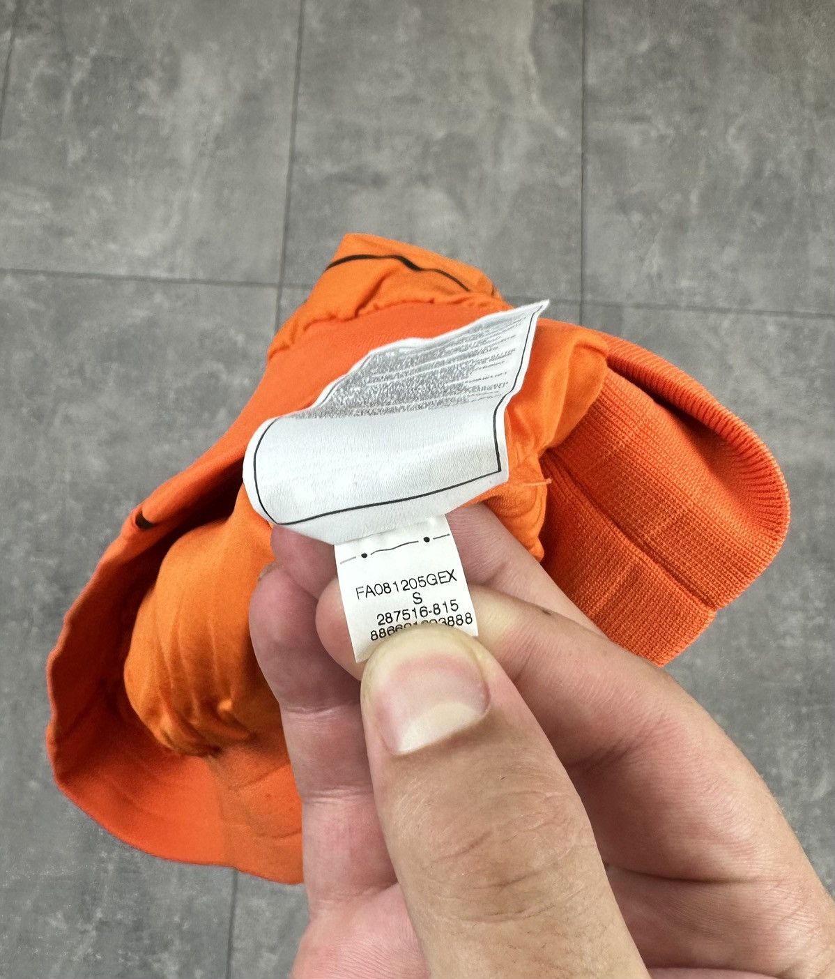 Nike Nike Valencia CF Orange Track-Top Football Soccer Jacket Size US S / EU 44-46 / 1 - 15 Thumbnail