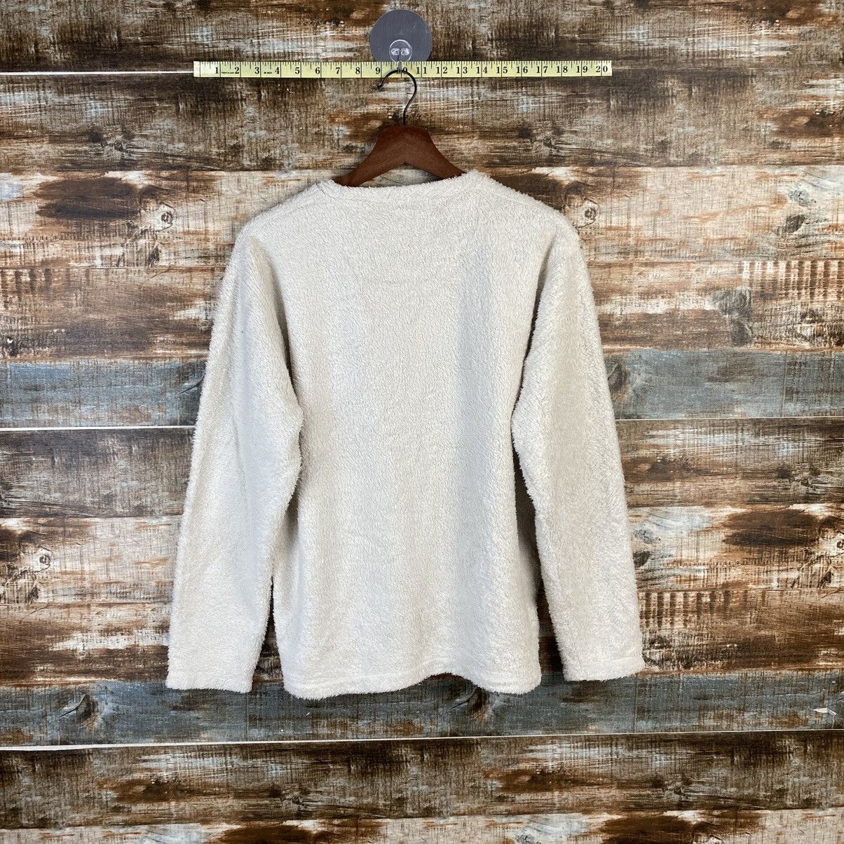 Vintage DL Uniqlo White fleece fur Knitwear #C1177 Size M / US 6-8 / IT 42-44 - 11 Thumbnail