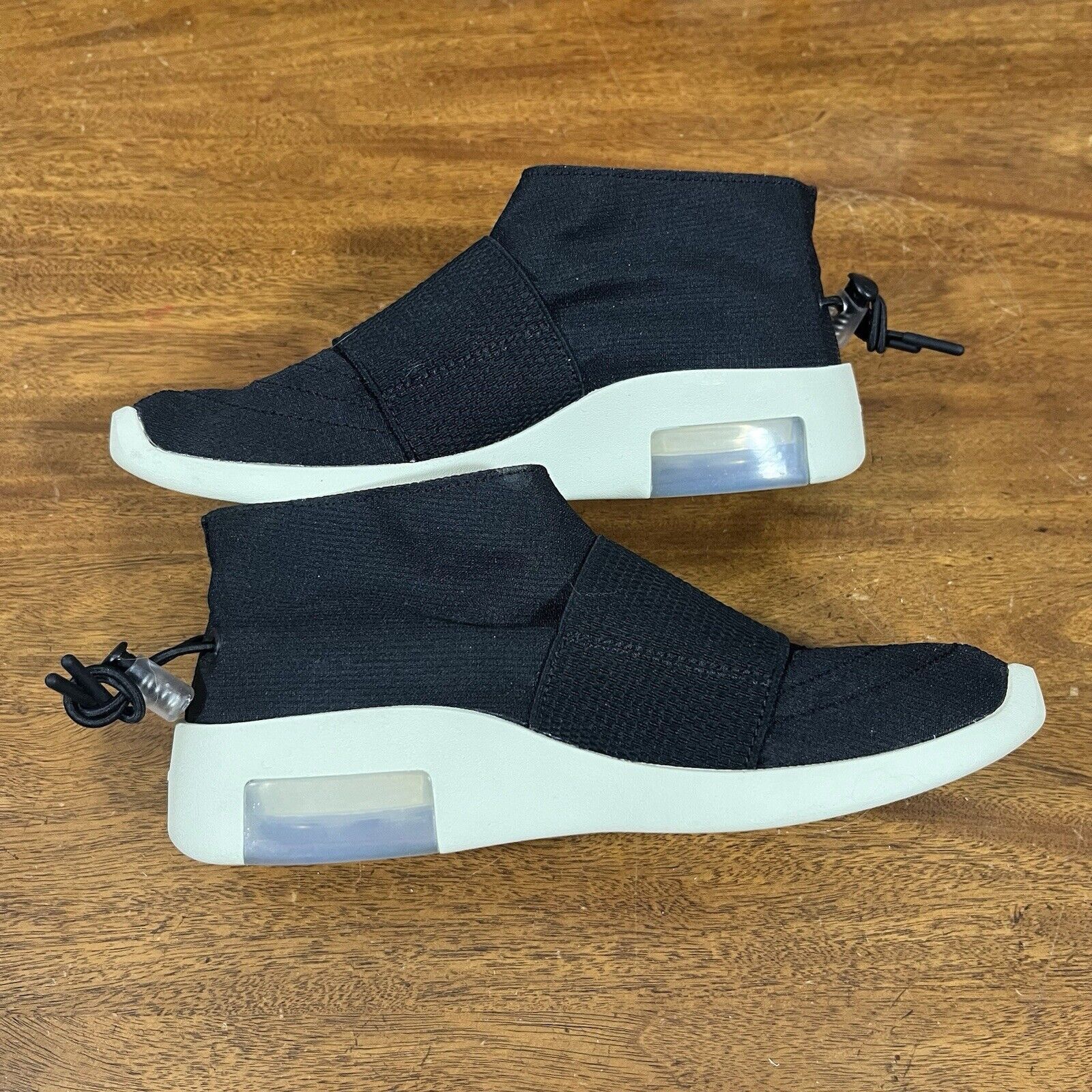 Nike Size 4 - Nike Air Fear Of God Moc Black Size US 5.5 / IT 35.5 - 3 Thumbnail