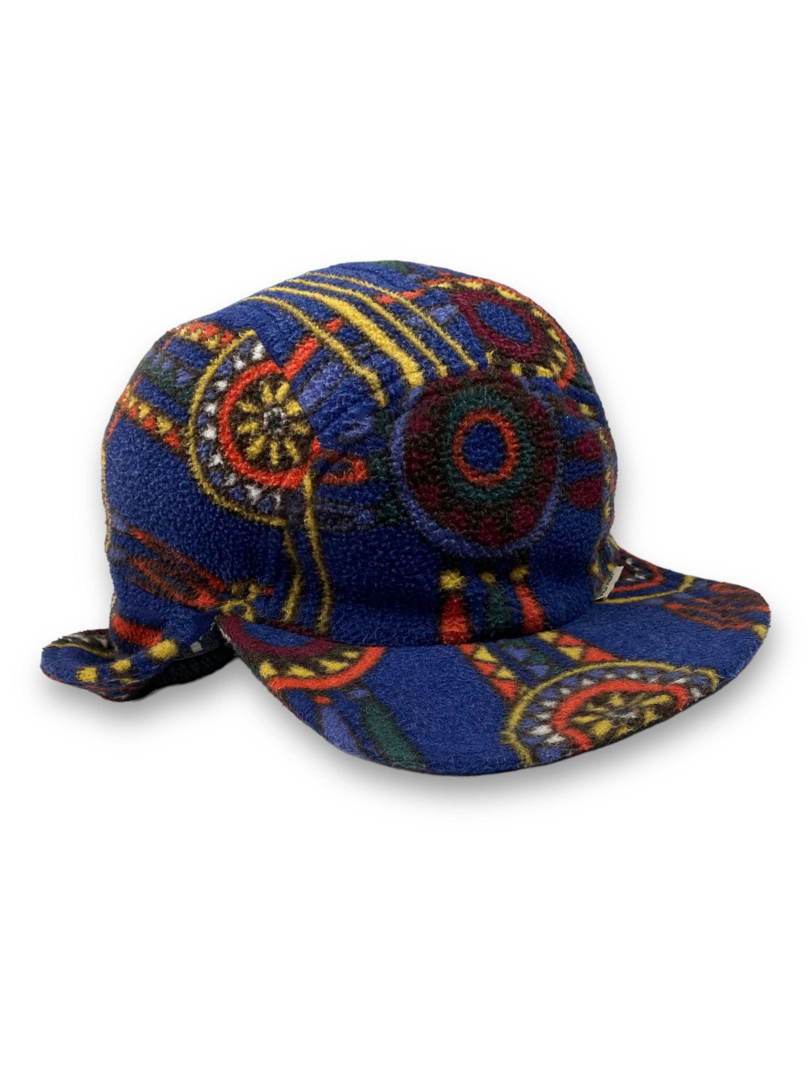 Vintage Vintage GOLD COAST Crazy Print Abstract Y2k 5 Panel Cap M684 Size ONE SIZE - 1 Thumbnail