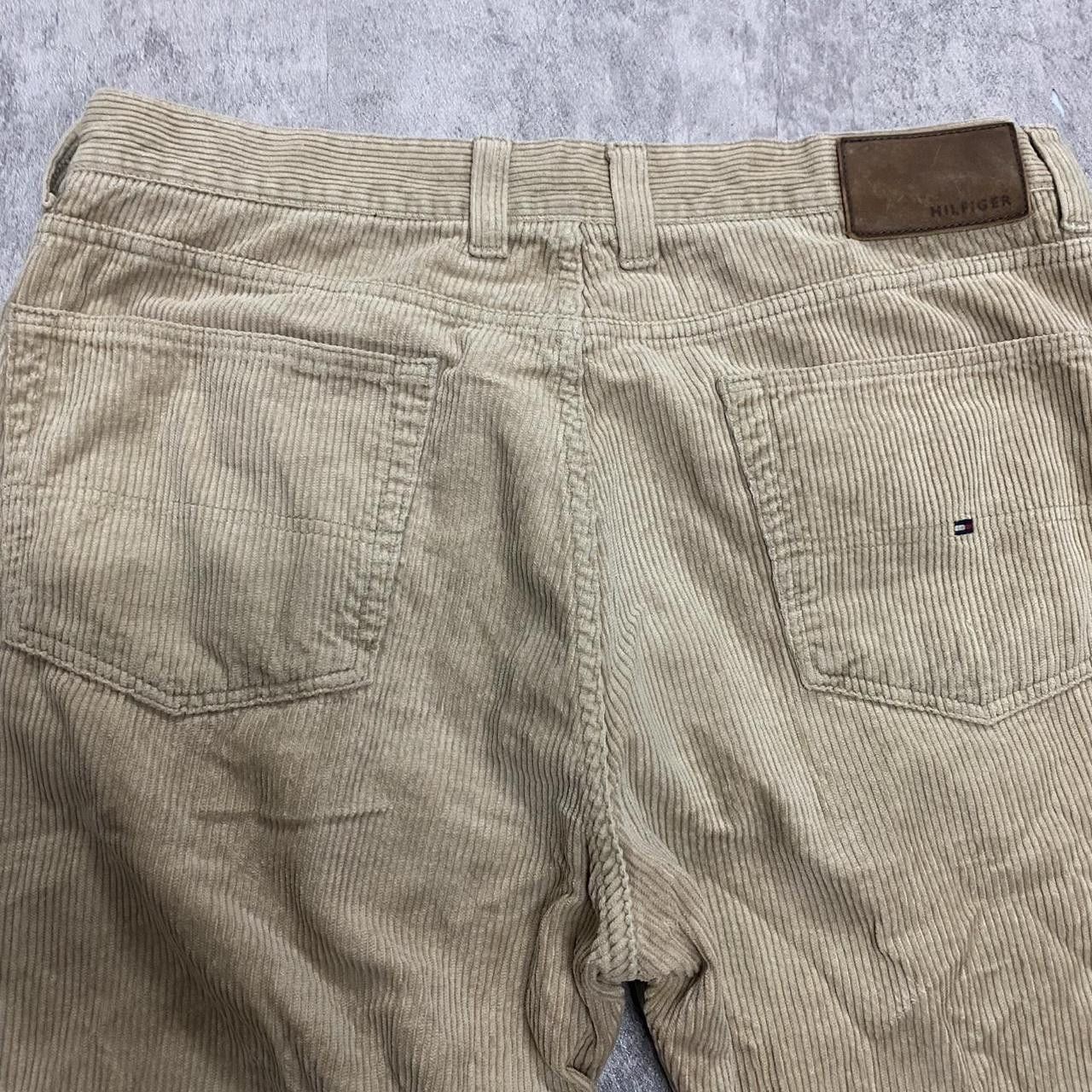 Tommy Hilfiger Tan Cream Tommy Hilfiger corduroy pants Baggy Rap hip hop Size US 38 / EU 54 - 4 Thumbnail