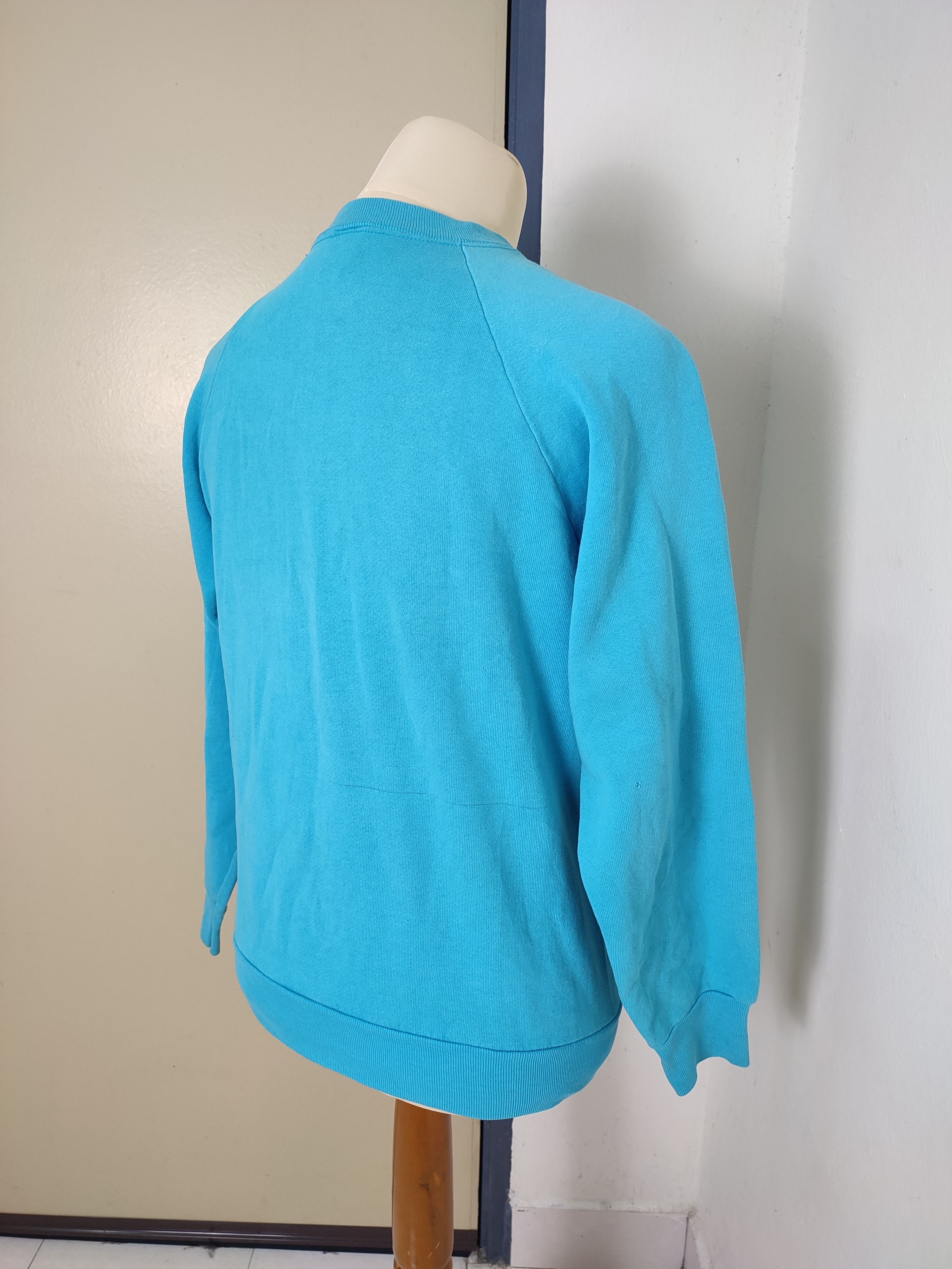 TEE JAYS Vintage Wage Peace Bahai Faith Blue Sweatshirt Size US S / EU 44-46 / 1 - 8 Thumbnail