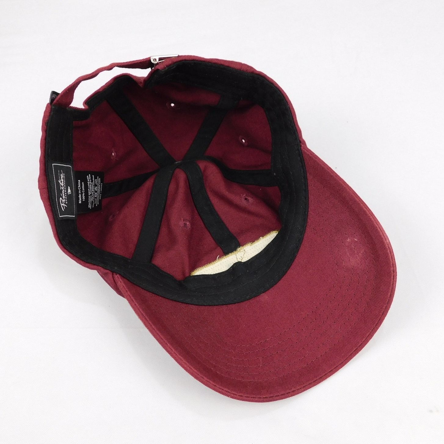 Primitive Primitive X Independent Trucks Strapback Hat Red Size ONE SIZE - 6 Thumbnail