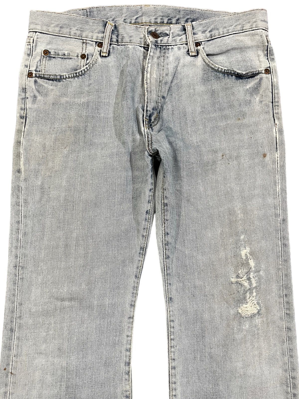 Jun Takahashi Vintage Uniqlo Jeans B-002 Flare Denim Size US 33 - 2 Thumbnail
