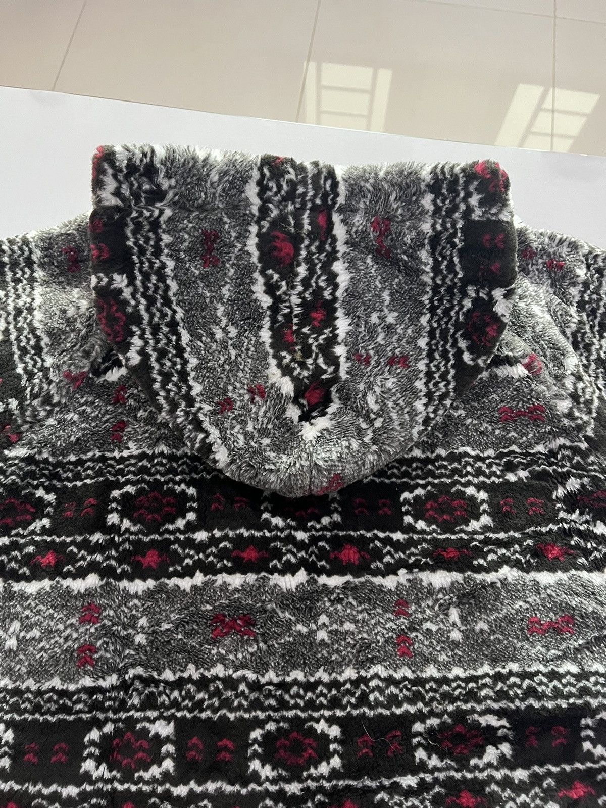Native × Vintage Vintage Piko Aztec Navajo Native Art Deep Pile Fleece Jacket Size US M / EU 48-50 / 2 - 7 Thumbnail