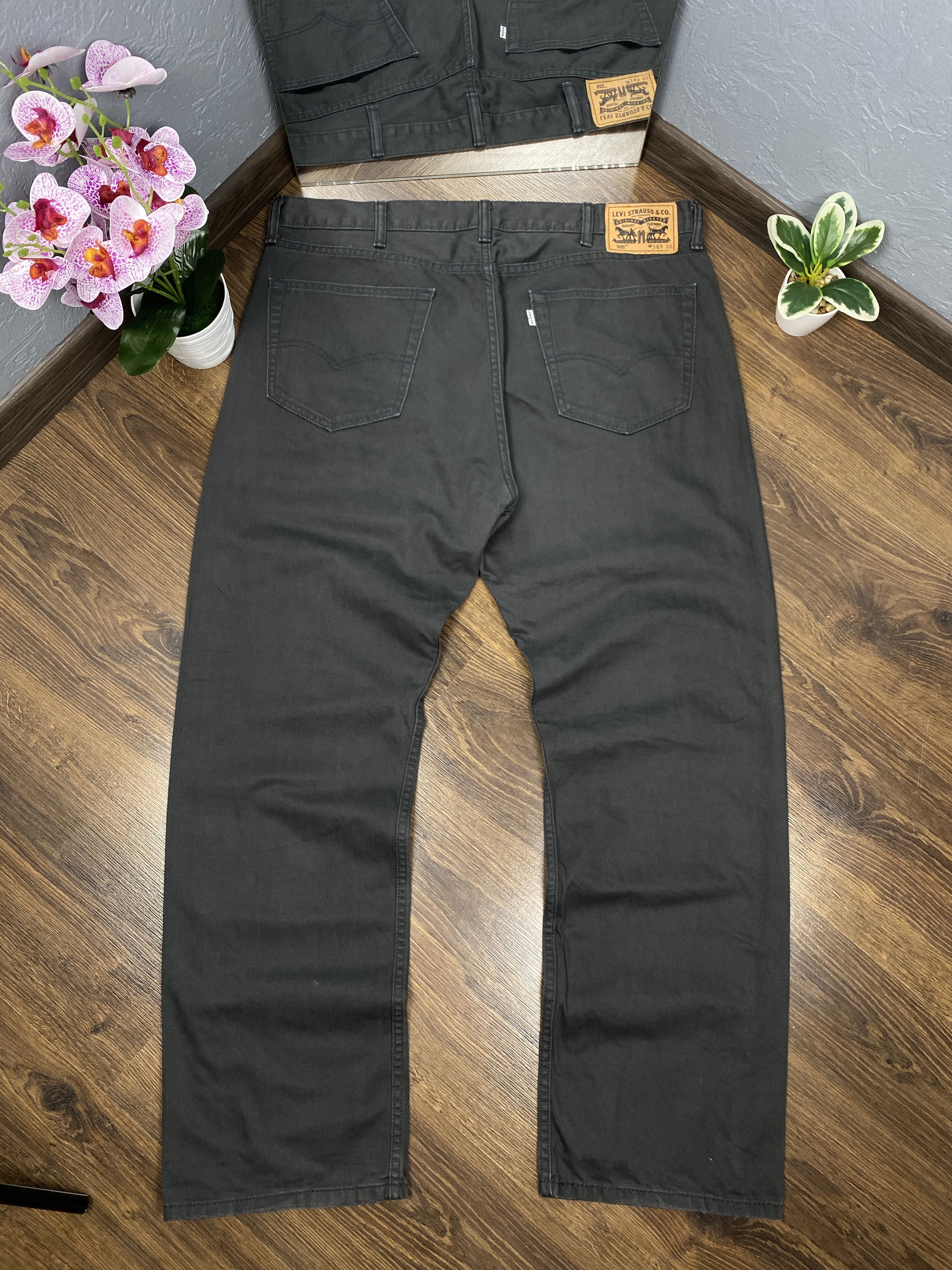 Levi's Levi's 505 vintage mens jeans denim pants Size US 38 / EU 54 - 1 Thumbnail