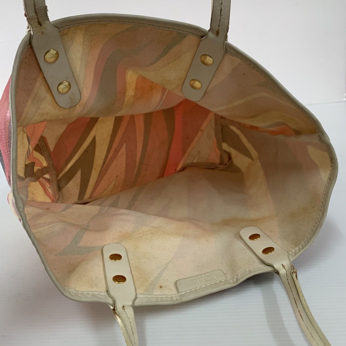 Emilio Pucci Authentic Emilio Pucci Small Tote Bag Size ONE SIZE - 10 Thumbnail
