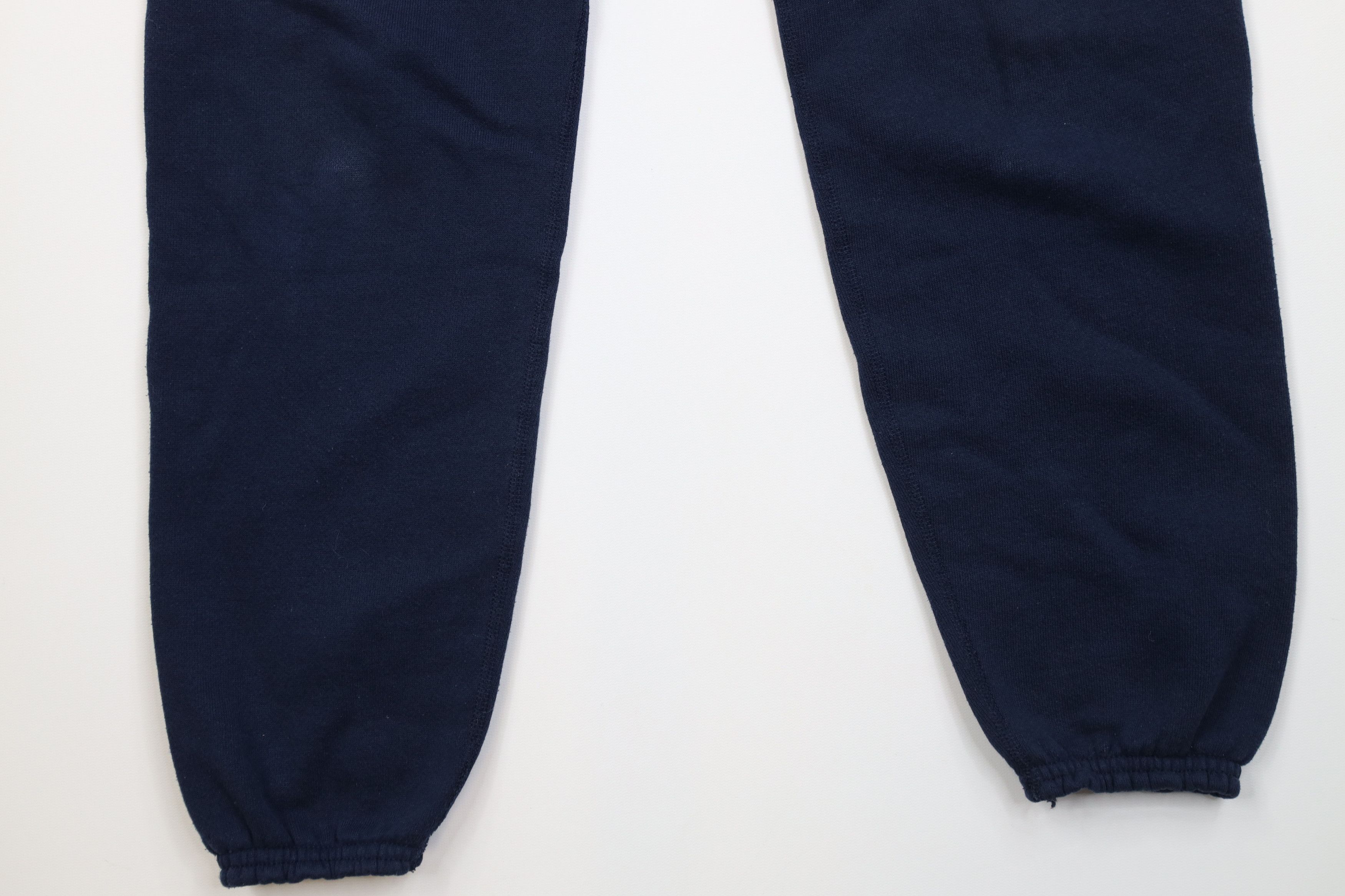 Vintage Vintage 70s Streetwear Gusseted Sweatpants Joggers Navy USA Size US 32 / EU 48 - 4 Thumbnail