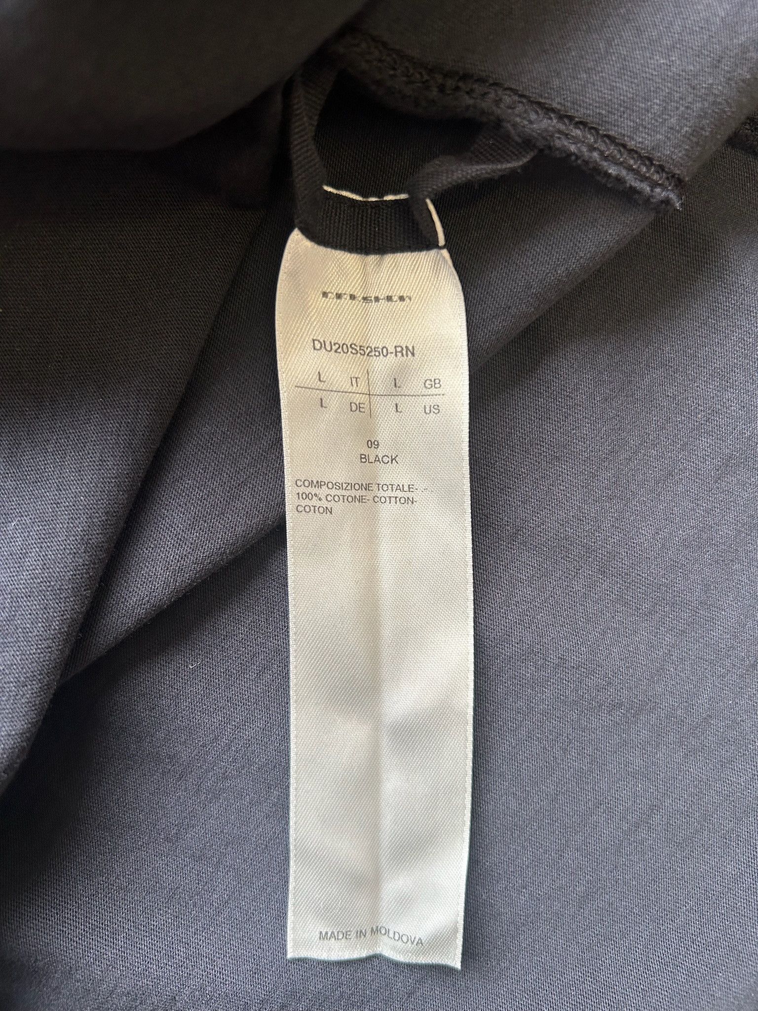 Rick Owens Rick Owens SS20 Black Level Tee Size US L / EU 52-54 / 3 - 4 Thumbnail