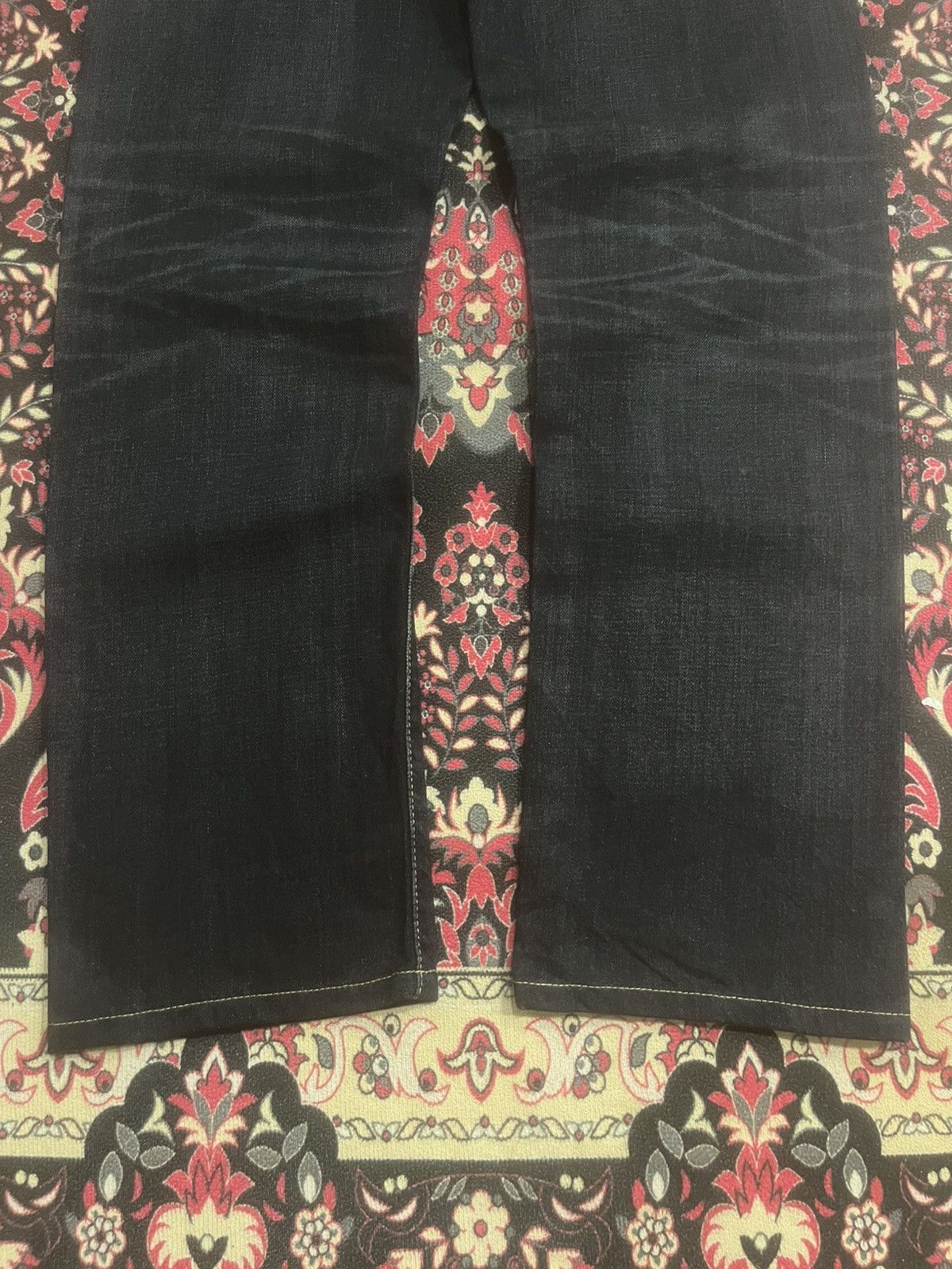 Undercover × Uniqlo Vintage Uniqlo Dark Whisker Blue Regular Fit Selvedge Jeans Size US 29 - 9 Thumbnail