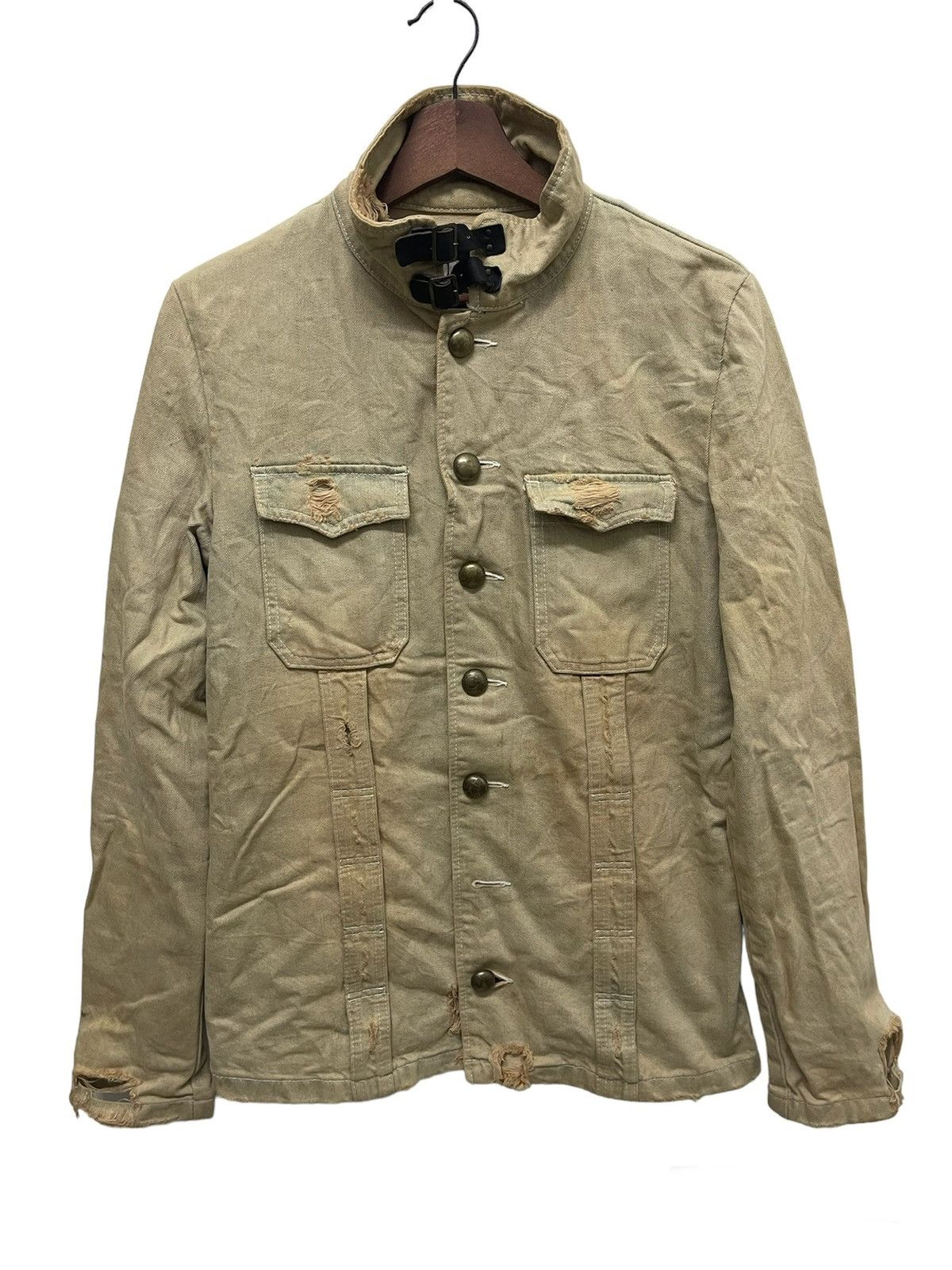 PPFM VINTAGE DISTRESSED RUSTY MUD DENIM PPFM JAPAN Size US M / EU 48-50 / 2 - 1 Thumbnail