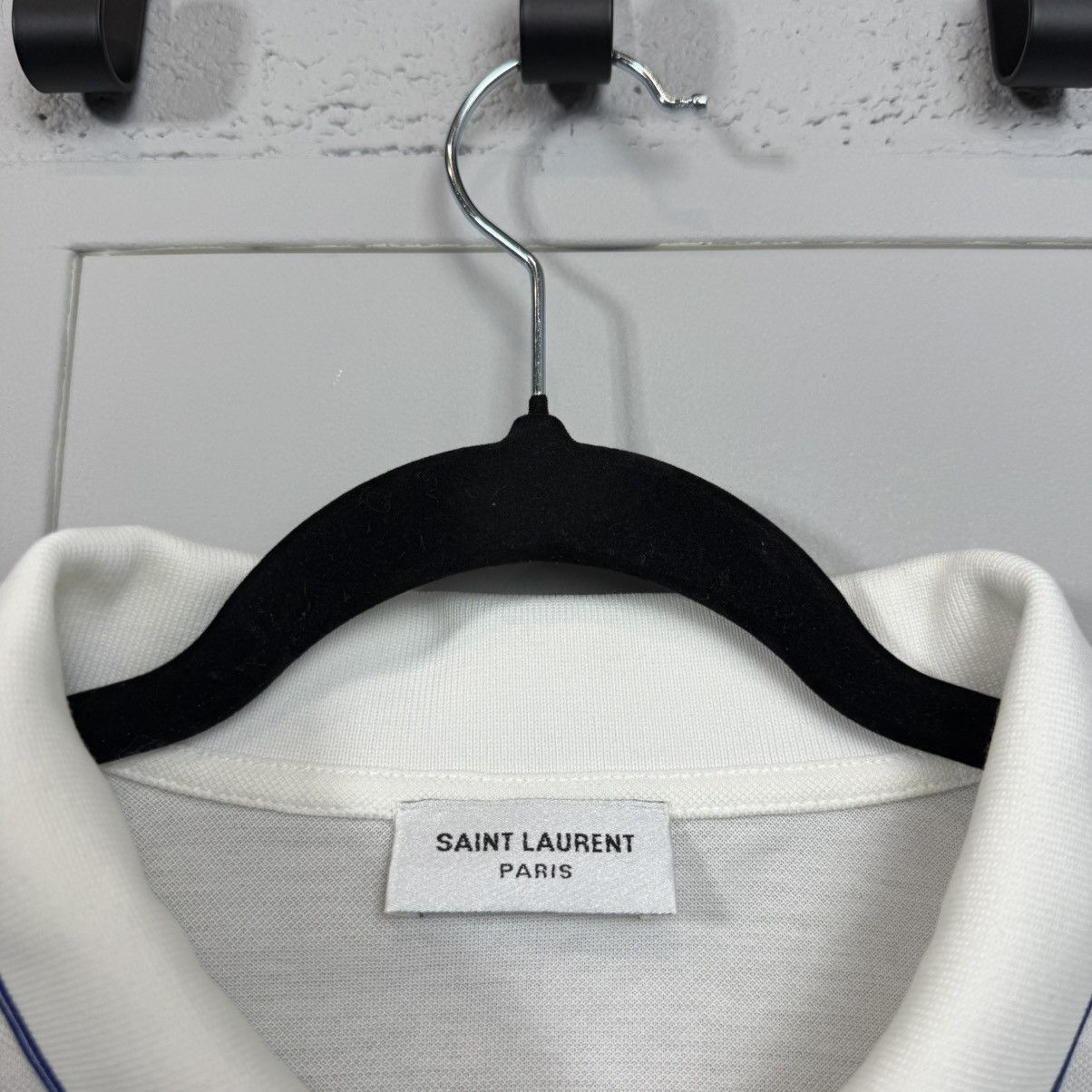 Saint Laurent Paris Vintage Saint Lauren Paris Polo Shirt Size US XL / EU 56 / 4 - 7 Thumbnail
