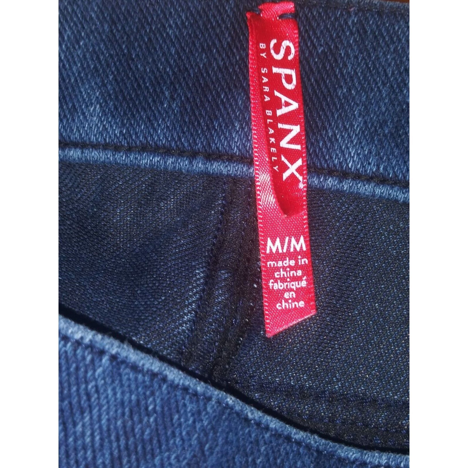 Spanx Spanx Jean-ish Dark Indigo Blue 20048R Pull-On Soft Jegging Size 28" / US 6 / IT 42 - 6 Thumbnail