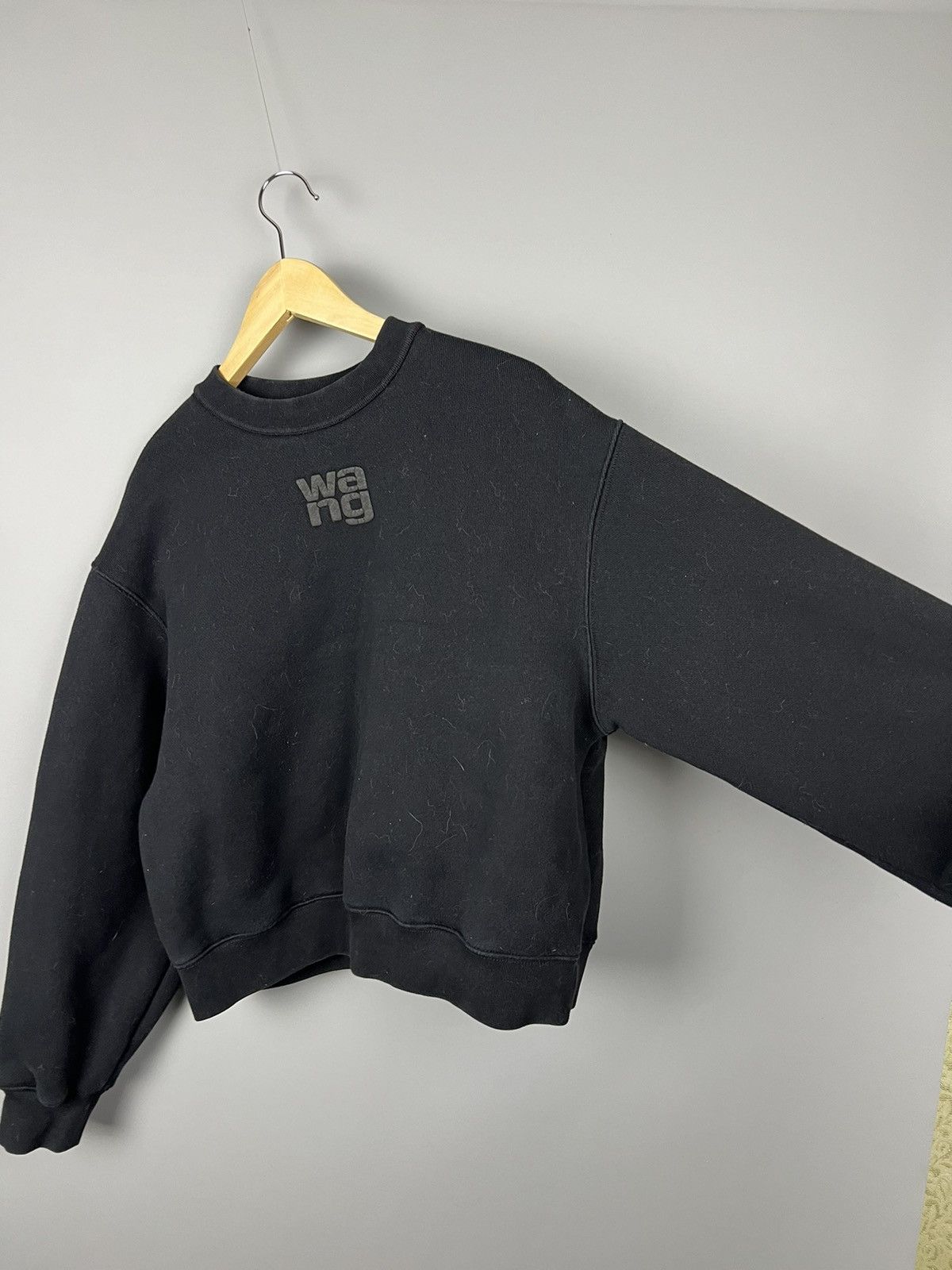 Alexander Wang Alexander Wang .t Overdyed Baggy Fit Crewneck Sweatshirt Size M / US 6-8 / IT 42-44 - 2 Thumbnail