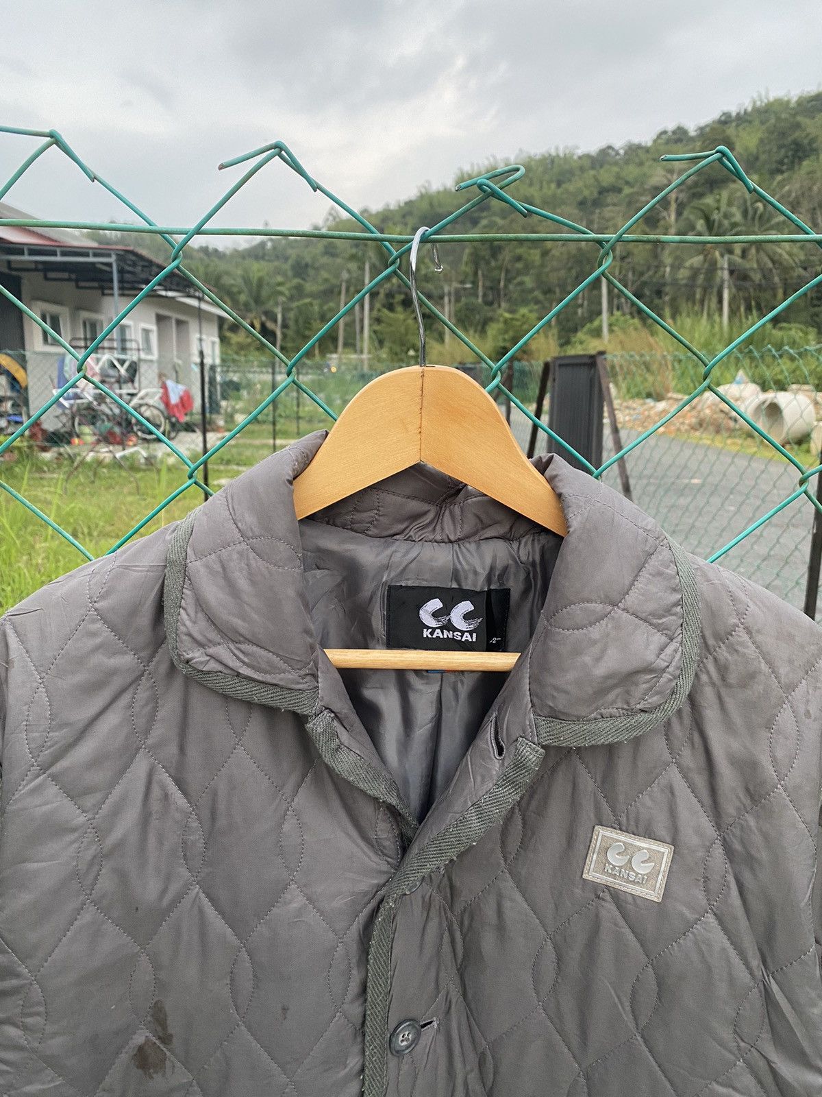 Japanese Brand × Kansai Yamamoto × Vintage Vintage C C Kansai Quilted Jacket Size US M / EU 48-50 / 2 - 4 Thumbnail