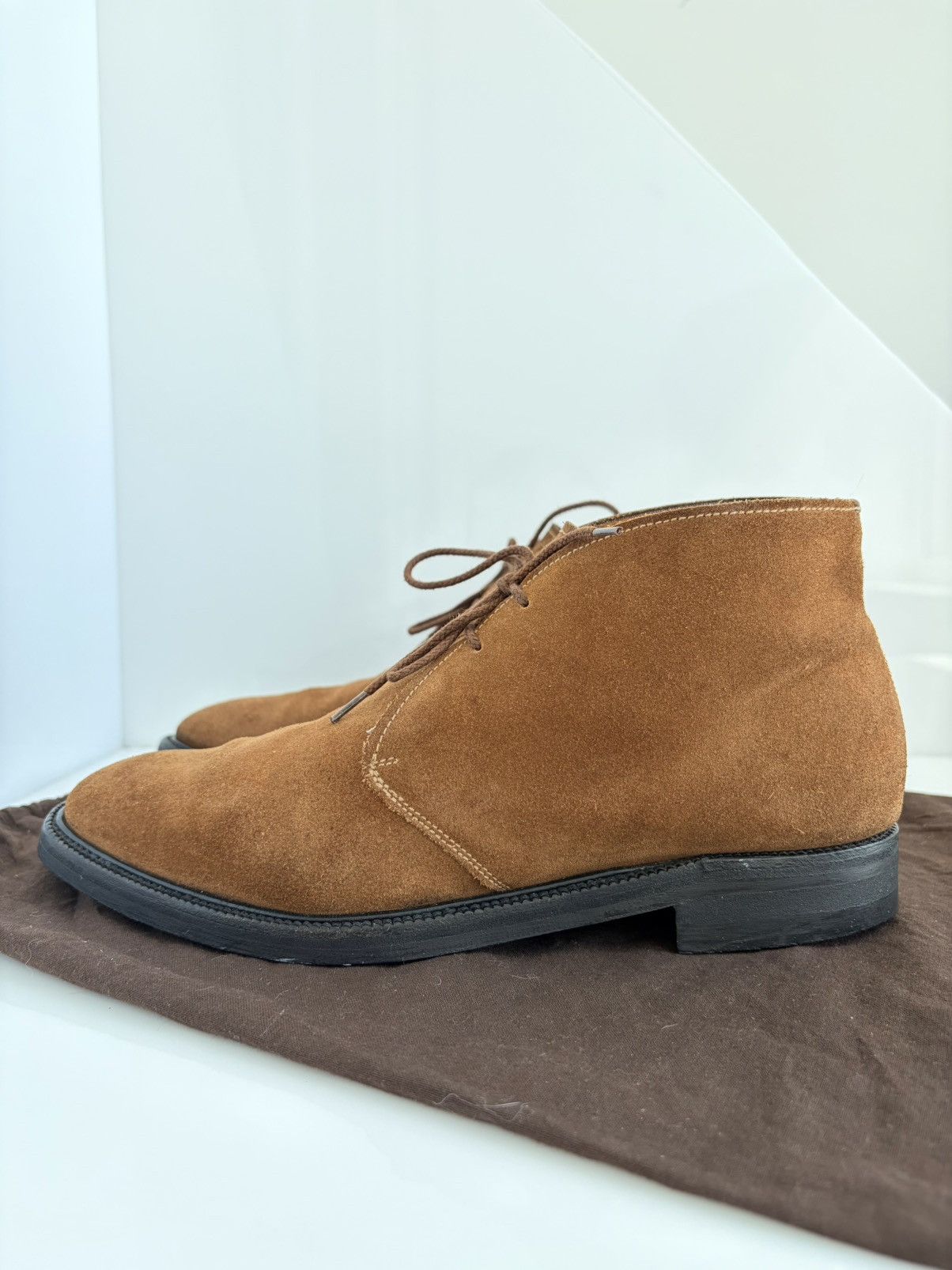 Church's Church’s Ryder 3 Brown Suede Rare Chukka Desert Boots Size US 7 / EU 40 - 6 Thumbnail