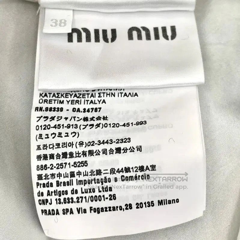 Miu Miu Miu Miu Black Cropped Women's Jacket . Size S / US 4 / IT 40 - 6 Thumbnail