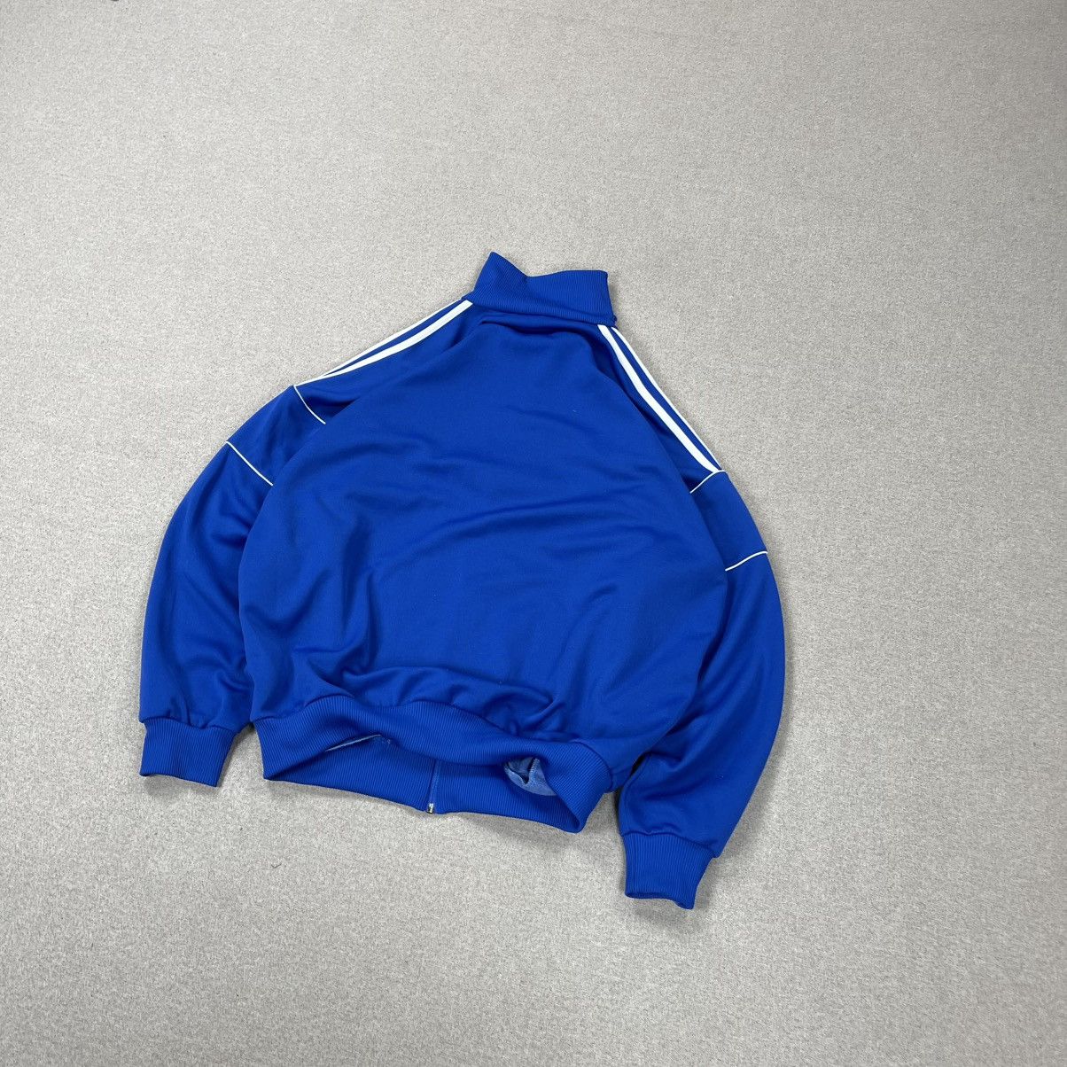 Adidas VINTAGE 80s ADIDAS TRACK JACKET TRACKSUIT TOP ZIP RETRO Size US XXL / EU 58 / 5 - 6 Thumbnail