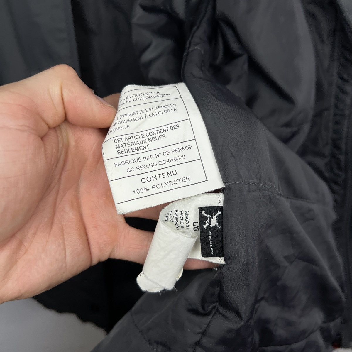 Oakley Vintage Oakley Ski jacket grey size large Size US L / EU 52-54 / 3 - 8 Thumbnail