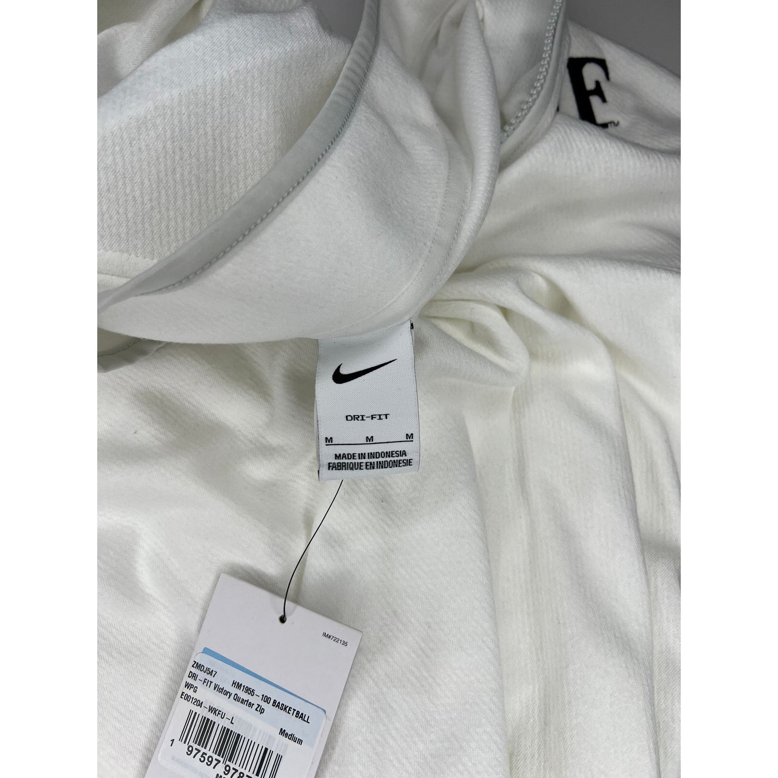 Nike Nike Basketball Wake Forest Dri-FIT Victory Quarter Zip Size US M / EU 48-50 / 2 - 6 Thumbnail
