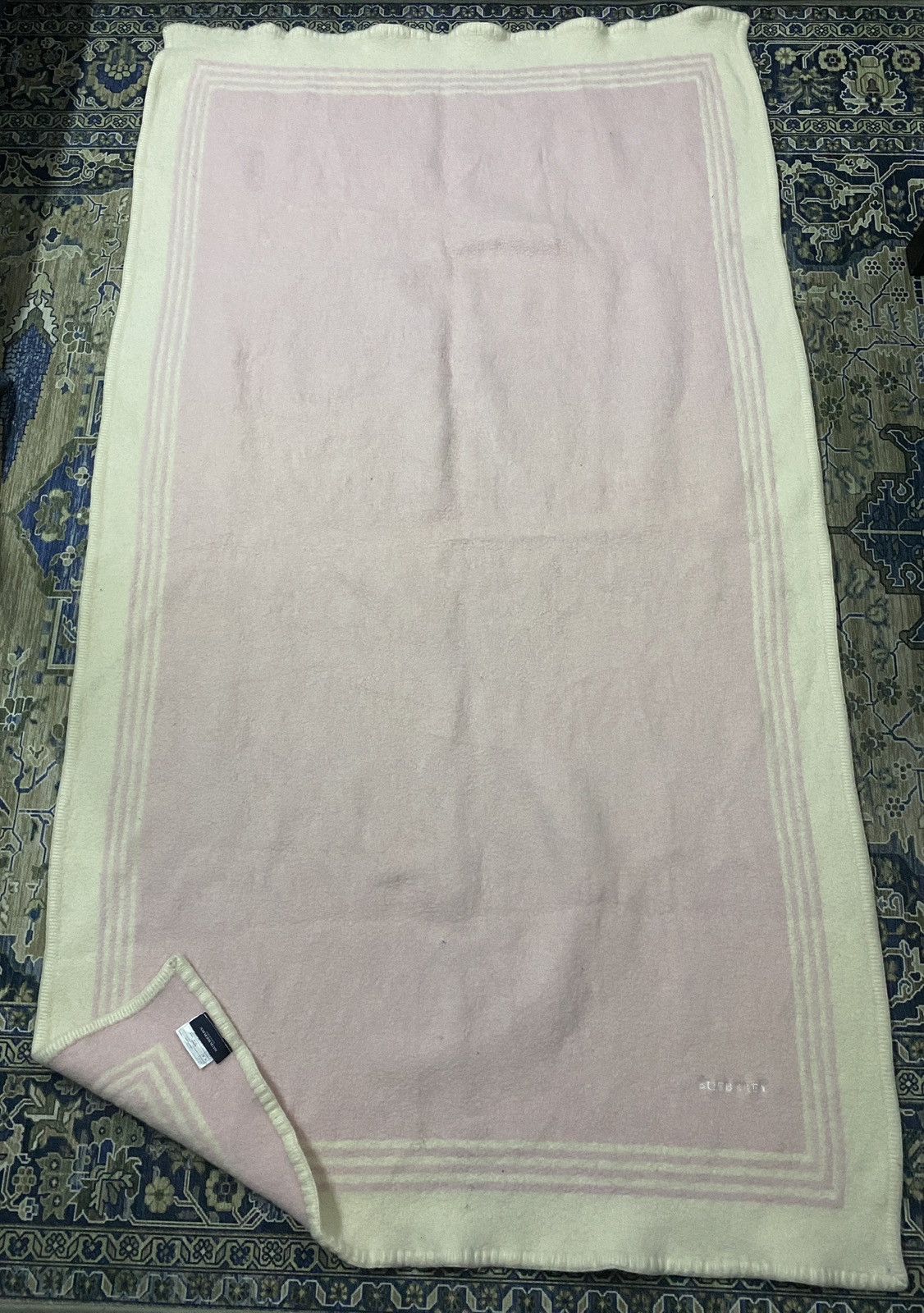 Burberry Burberry Single Size Wool Blanket Size ONE SIZE - 8 Thumbnail