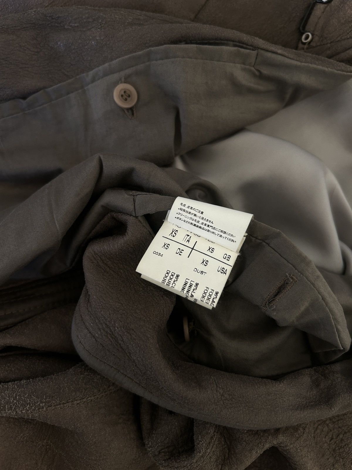 Rick Owens RICK OWENS LAMB LEATHER FLIGHT JACKET Size US XS / EU 42 / 0 - 5 Thumbnail