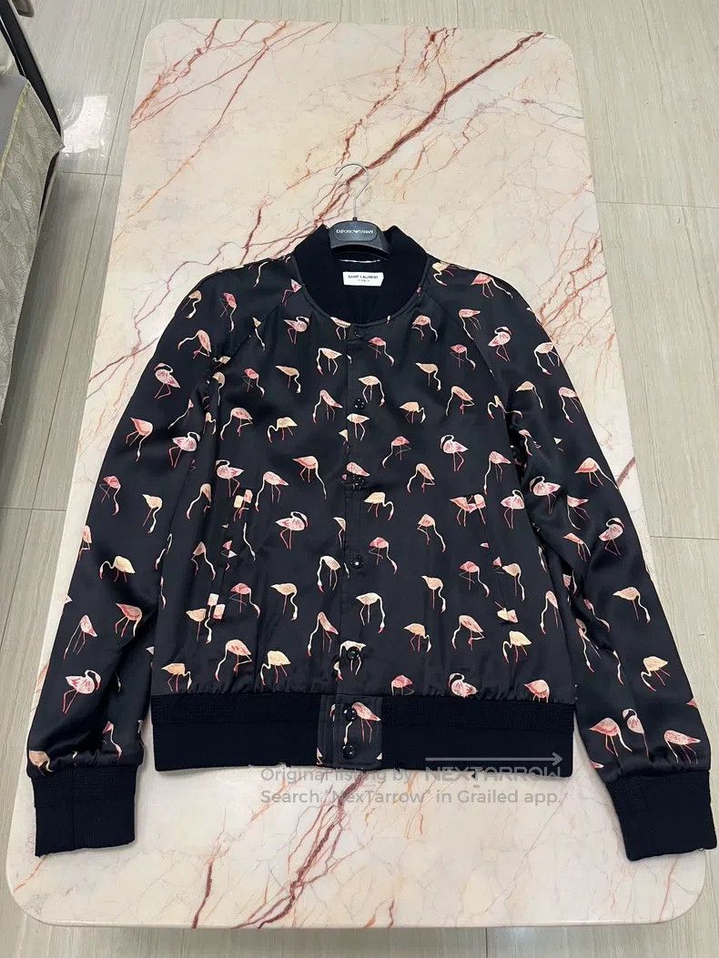 Saint Laurent Paris Saint Laurent Paris Casual baseball collar men's jacket Size US M / EU 48-50 / 2 - 1 Thumbnail