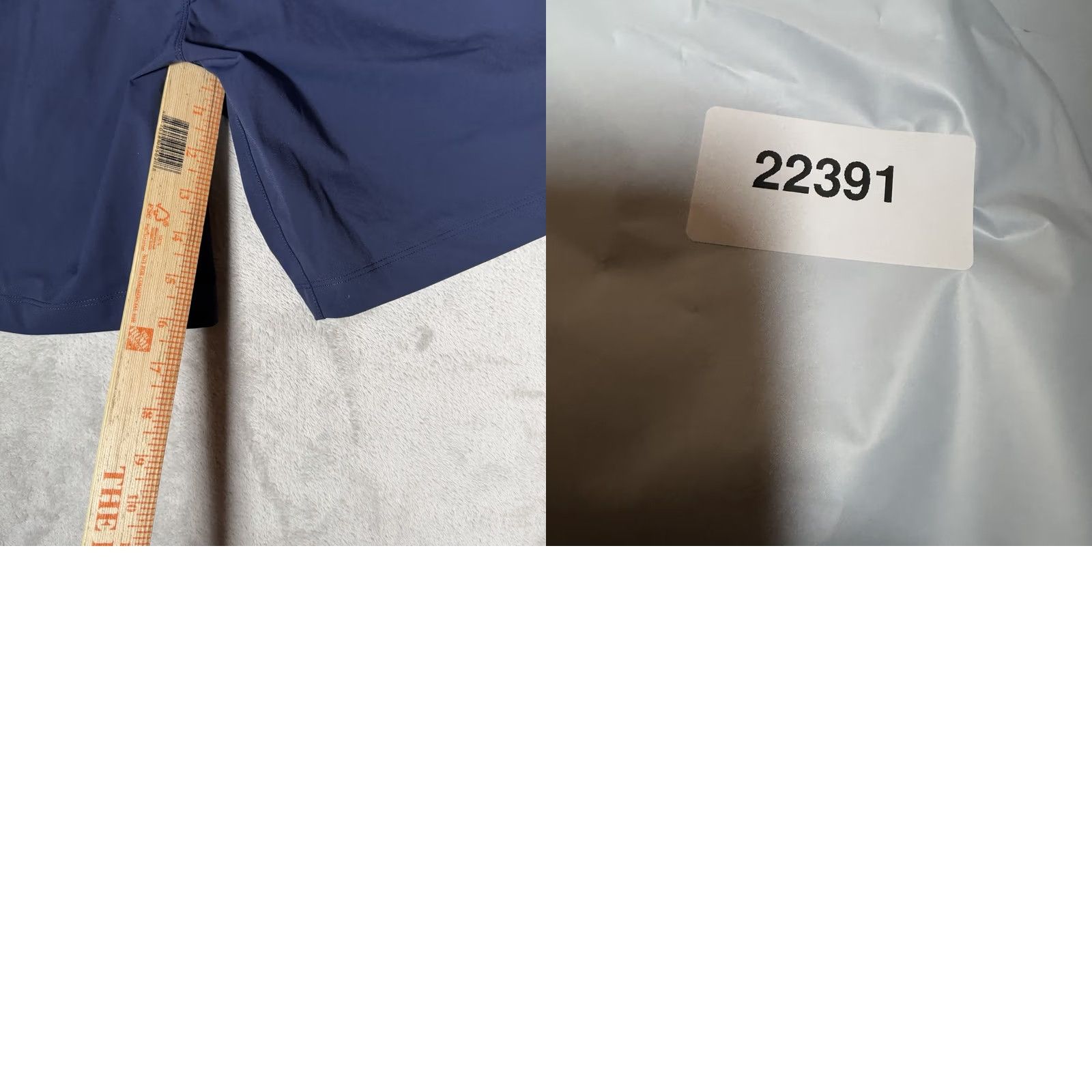 Fabletics Fabletics Shorts Mens 2XL Blue Navy Performance Stretch Running Gym NWT Size US 39 - 8 Thumbnail