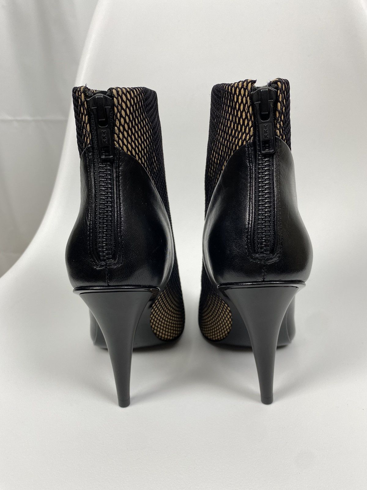 3.1 Phillip Lim 3.1 Phillip Lim Leather Ankle Boots with mesh covered insert Size US 6.5 / IT 36.5 - 3 Thumbnail