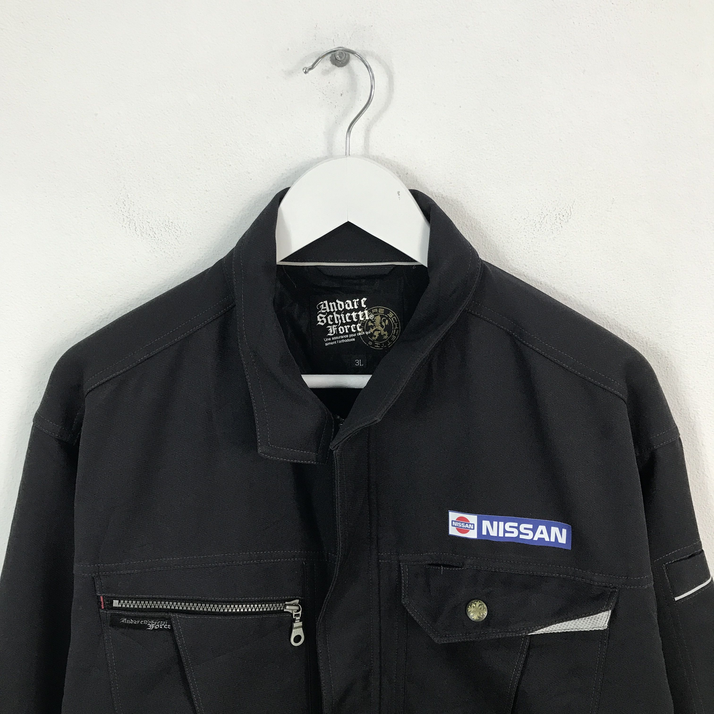 Japanese Brand Nissan racing work uniform jacket Size US XL / EU 56 / 4 - 3 Thumbnail