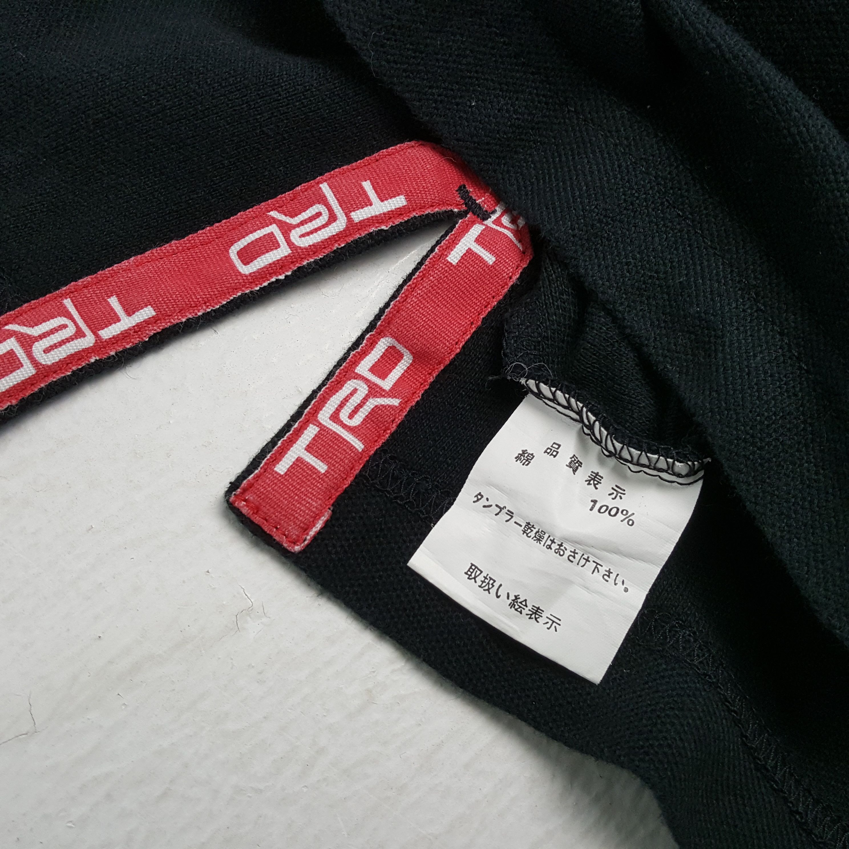 Japanese Brand × Vintage TRD TOYOTA MOTOR SPORT Racing Custom Art Polos Size US L / EU 52-54 / 3 - 6 Thumbnail