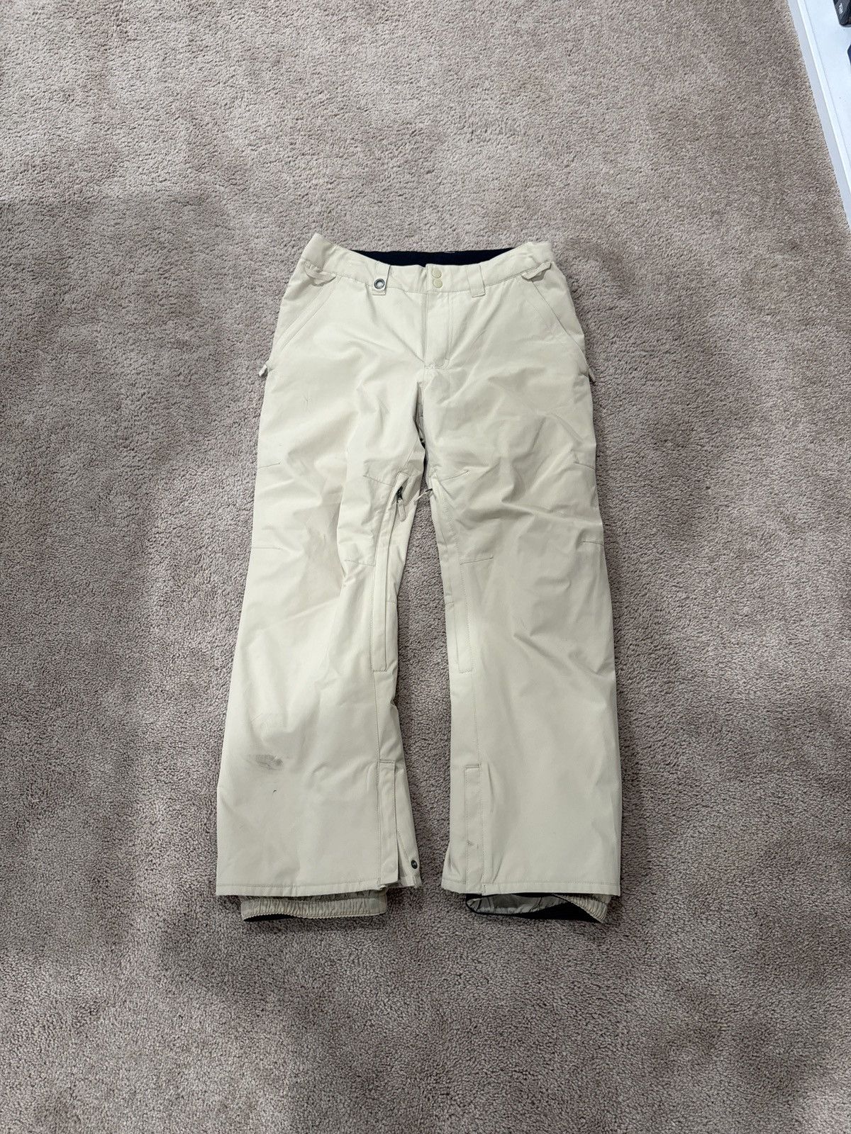 Quicksilver Mens quicksilver khaki snowpants Size US 32 / EU 48 - 1 Thumbnail