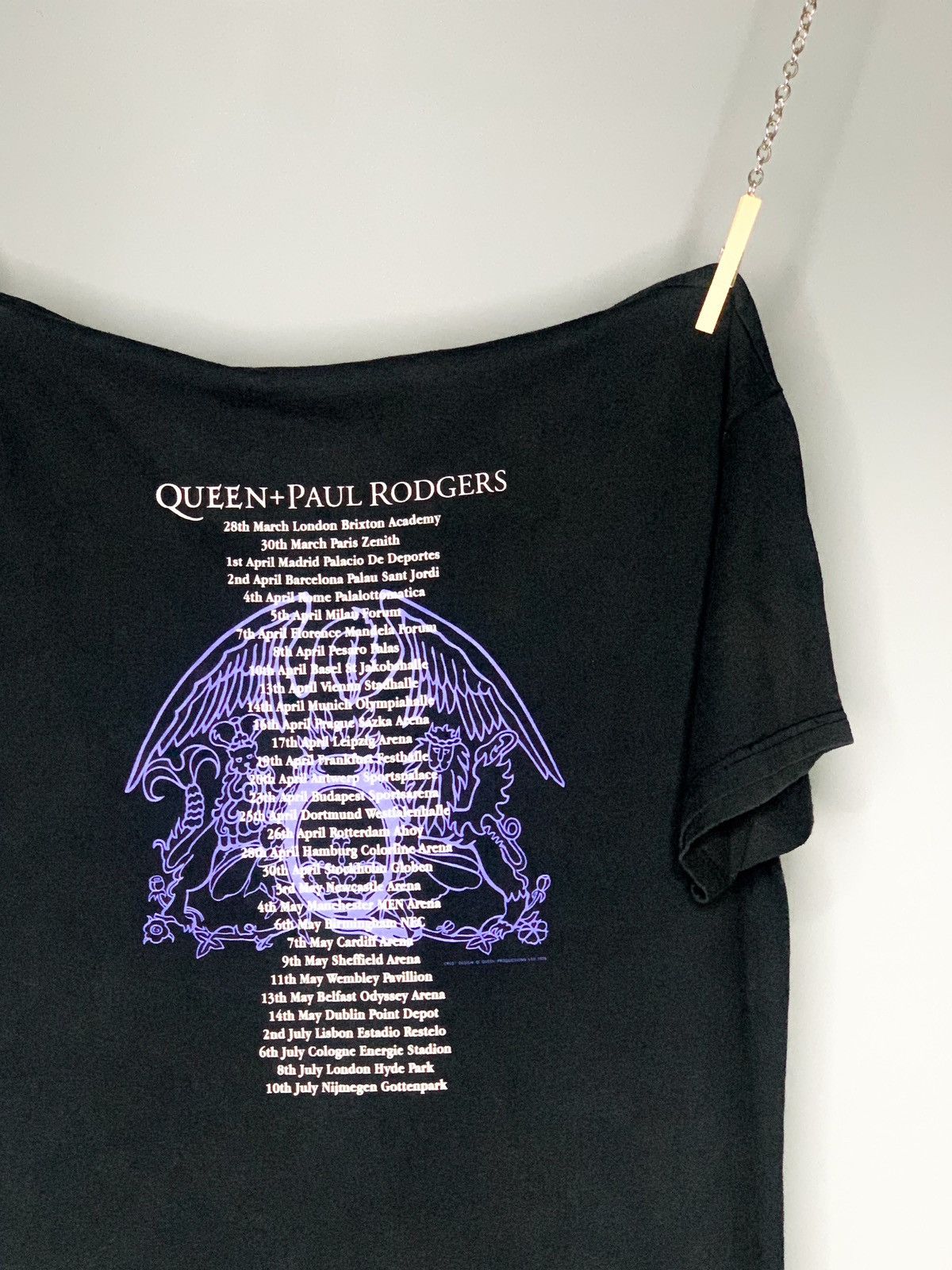Band Tees Queen + Paul Rodgers - Return of the Champions Tour Size US XL / EU 56 / 4 - 4 Thumbnail