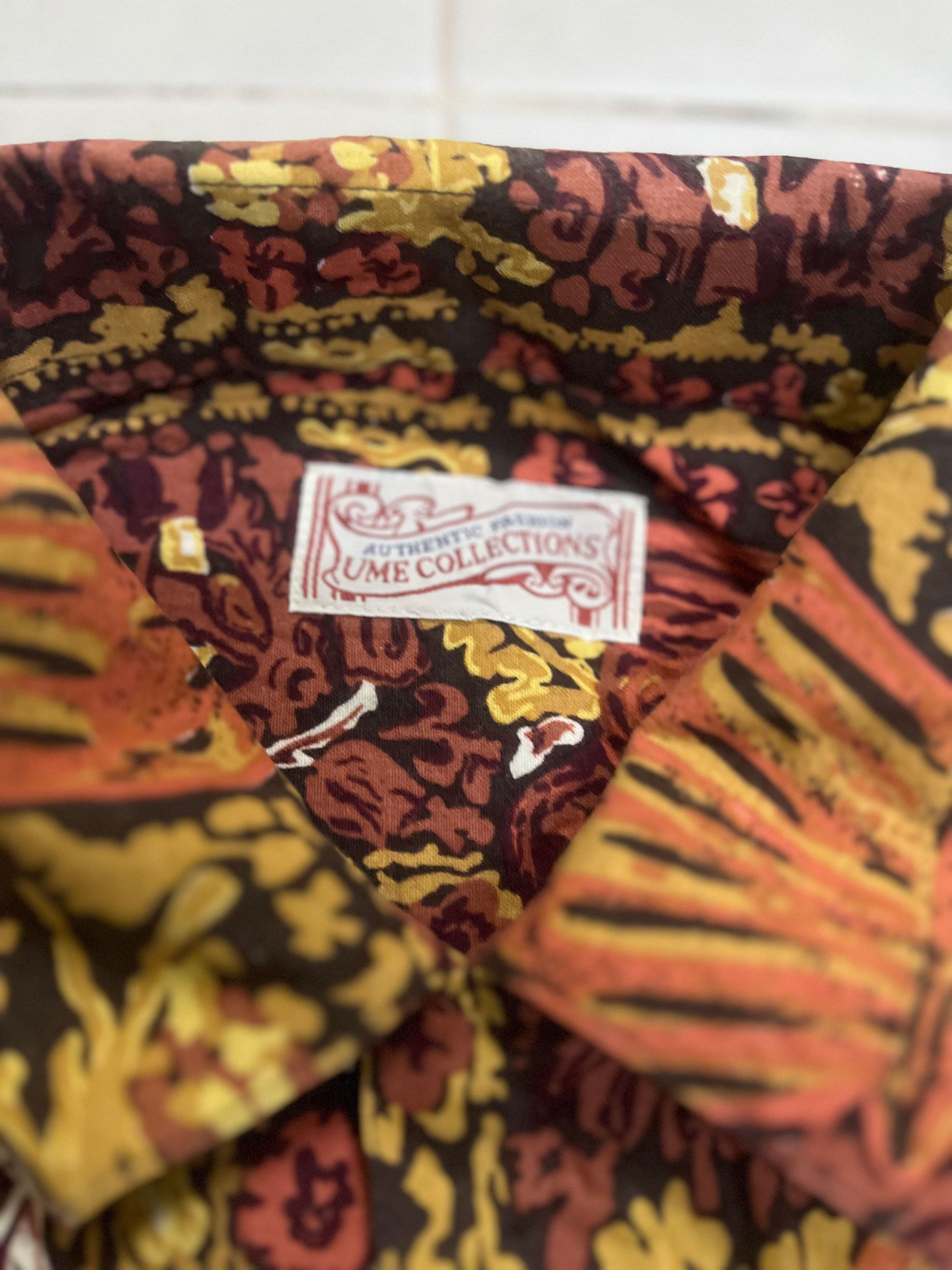 Sci-Fi Fantasy Ume Collections Short Sleeve Hawaii Hawaiian Full Printed Size US L / EU 52-54 / 3 - 2 Thumbnail